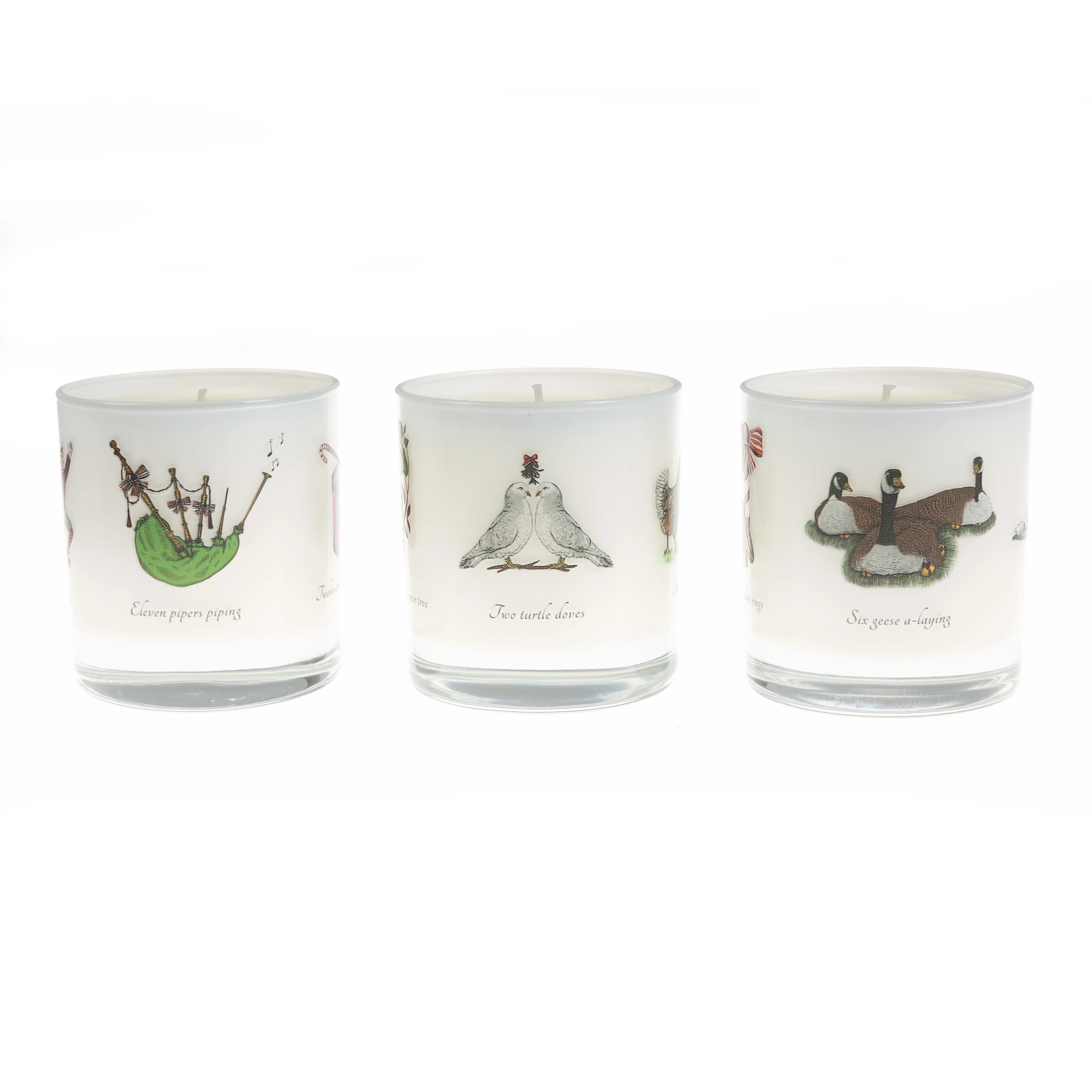 12 Days of Christmas - Set of 3 Candles - Image 2