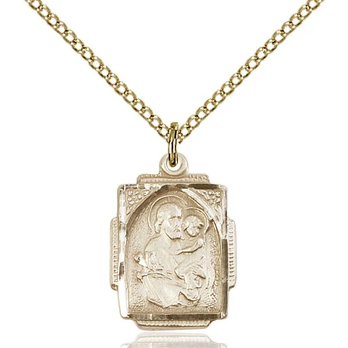 14kt Gold Filled St. Joseph Pendant - 2508052