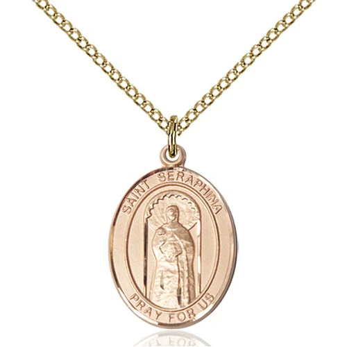 14kt Gold Filled St. Seraphina Pendant