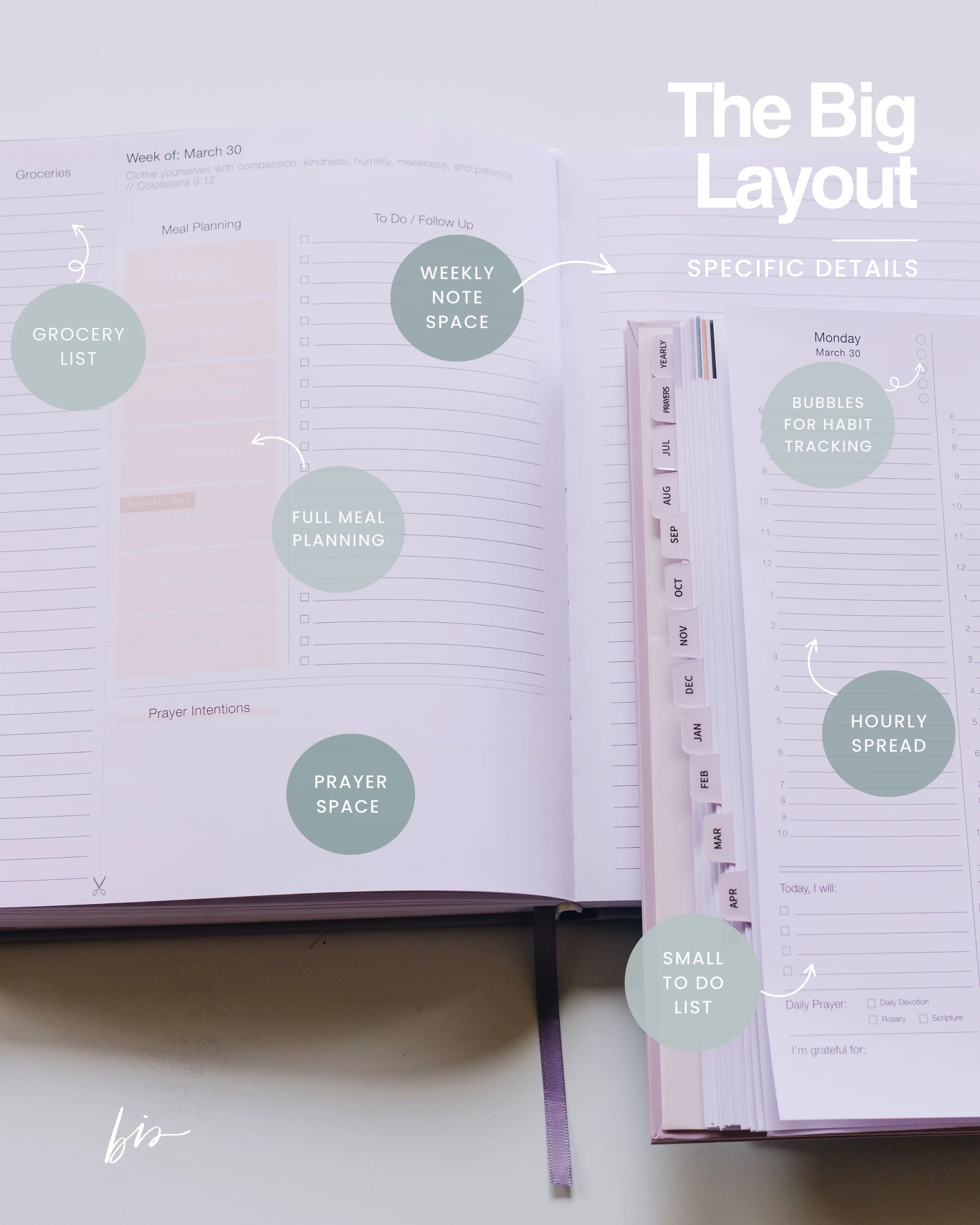 2026 Calendar Year Catholic Liturgical Planner // Big Layout - Image 8
