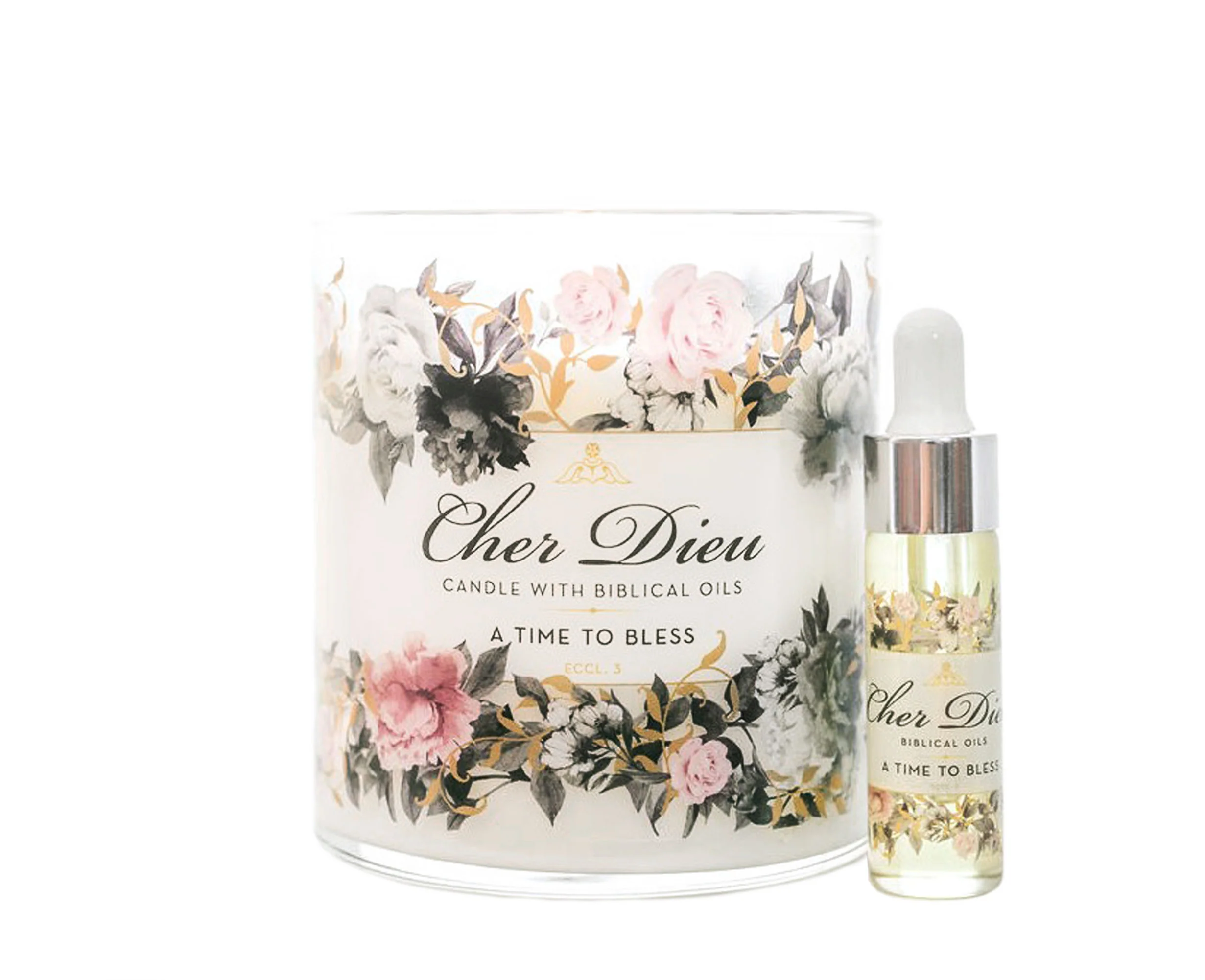 A Time to Bless Candle & Oil Gift Set