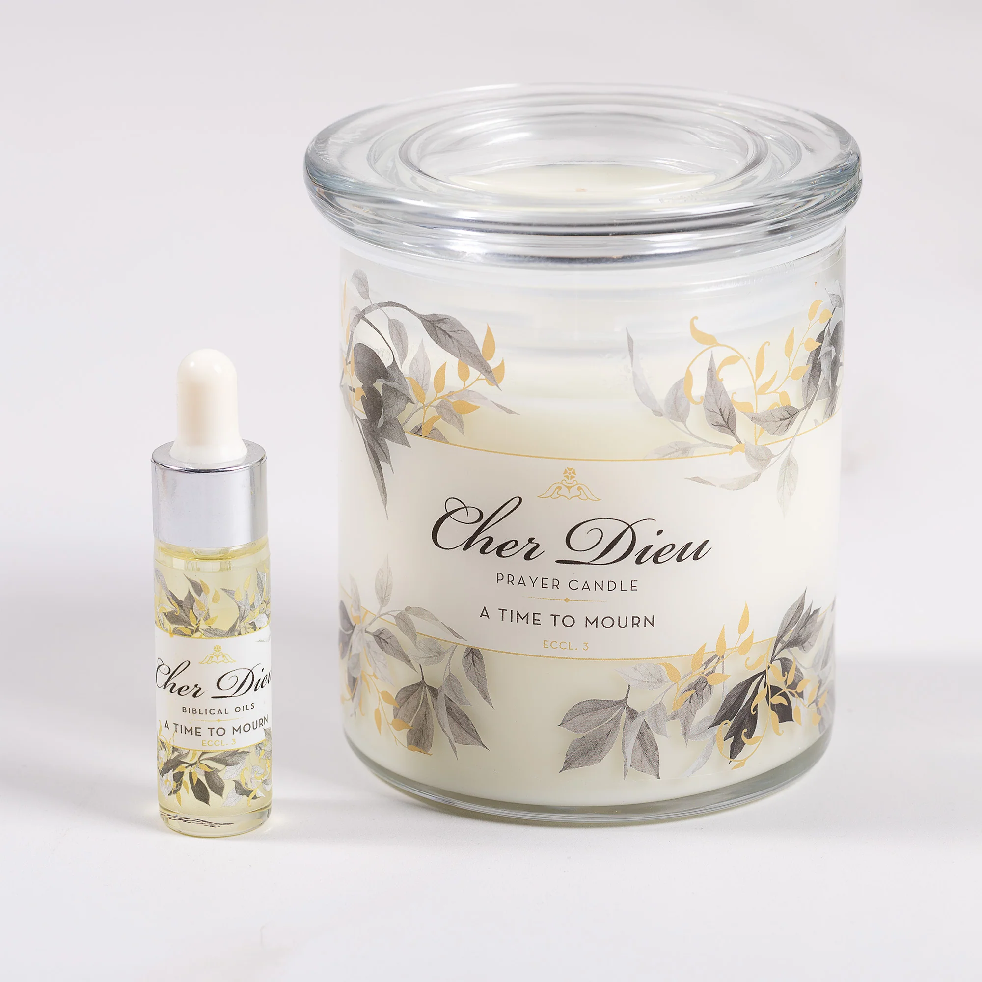 A Time to Mourn Candle & Oil Gift Set - Image 3