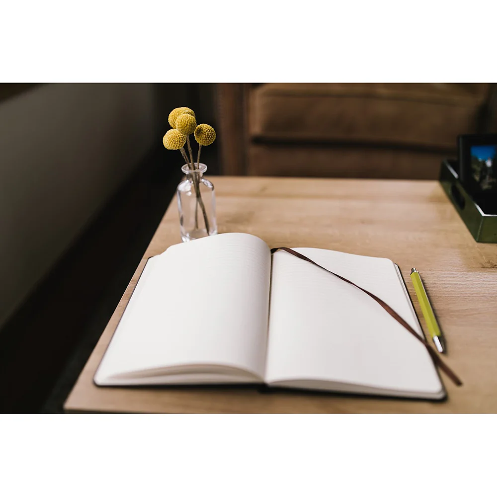 Adoration Leatherette Journal - White or Dark Brown - Image 13