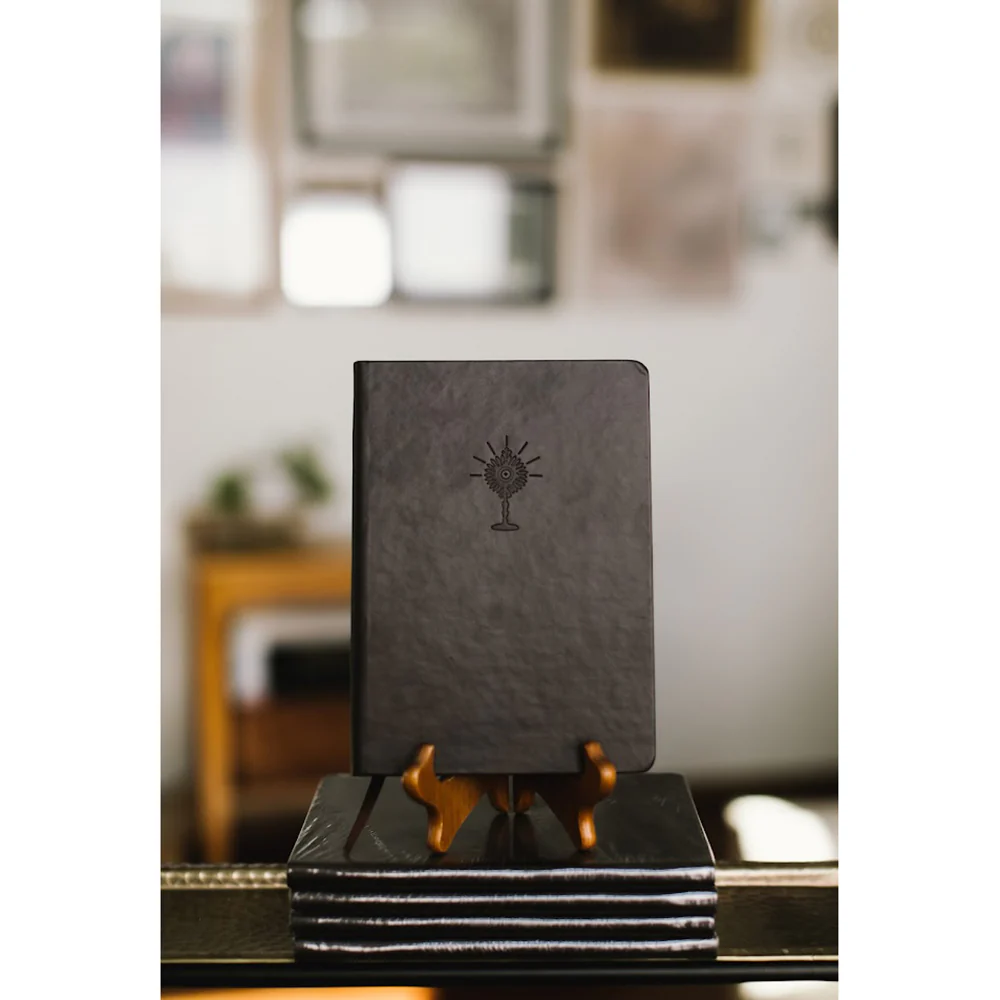 Adoration Leatherette Journal - White or Dark Brown - Image 8