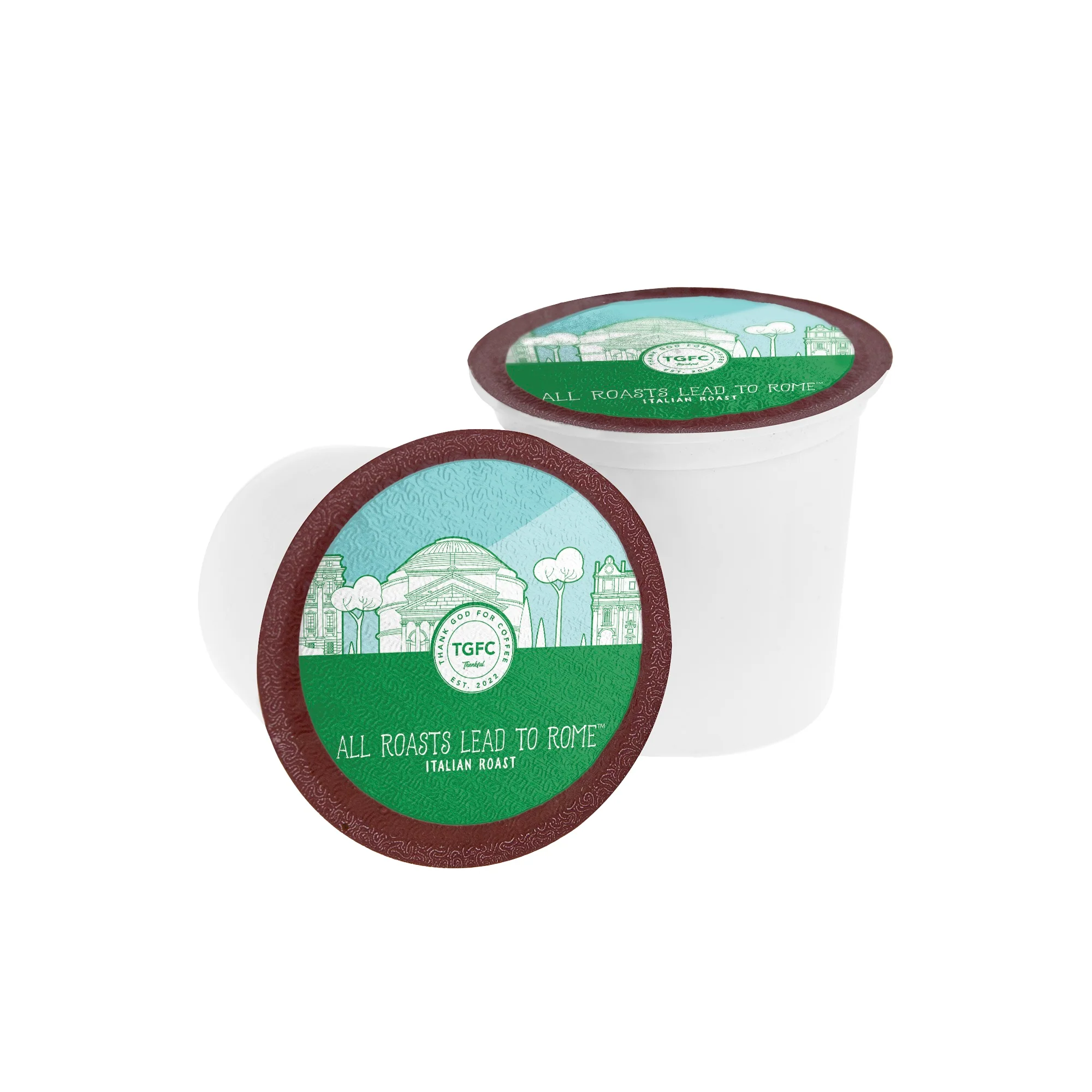 All Roasts Lead To Rome Italian Roast K-cups - 12-Pack