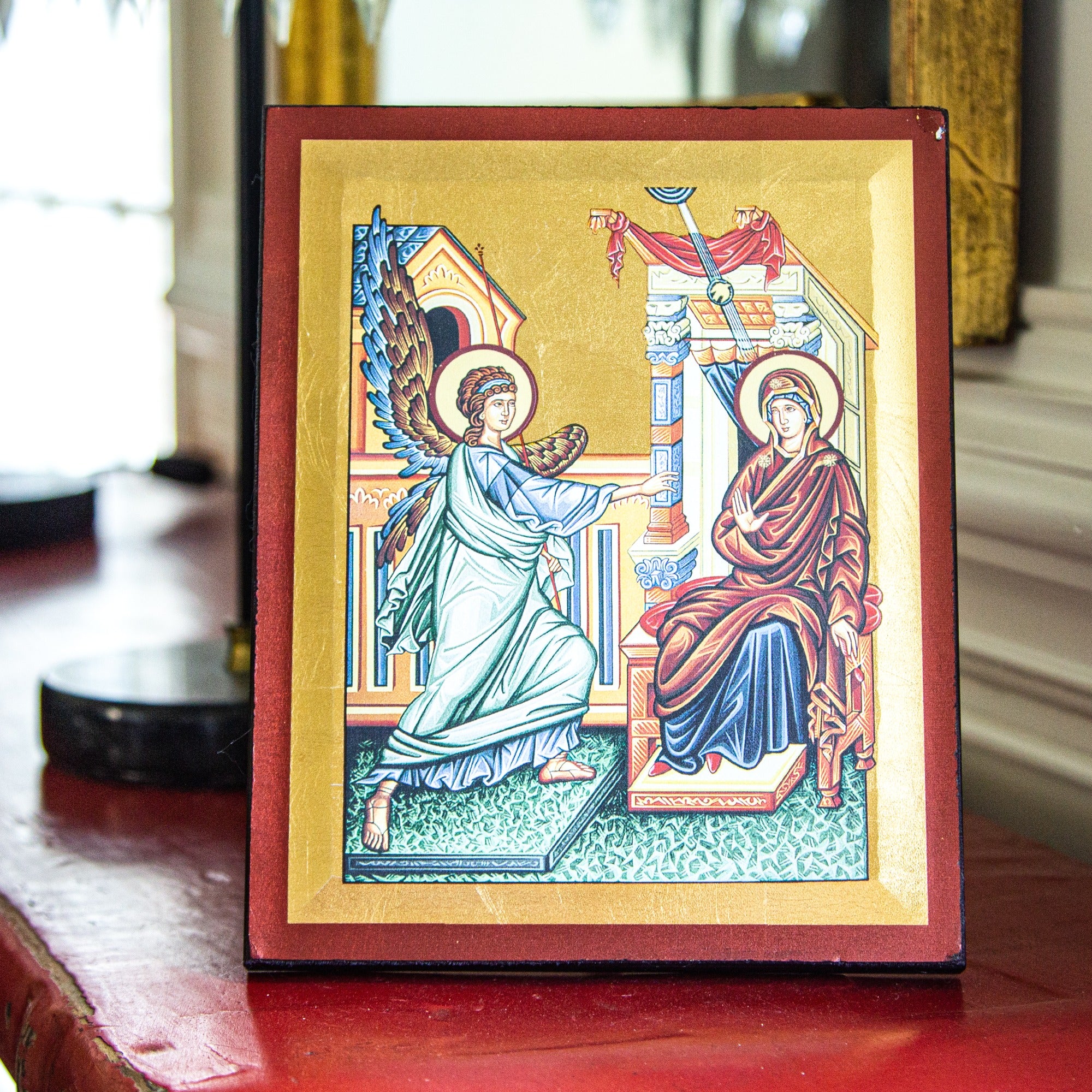 Annunciation Greek Icon - Image 2