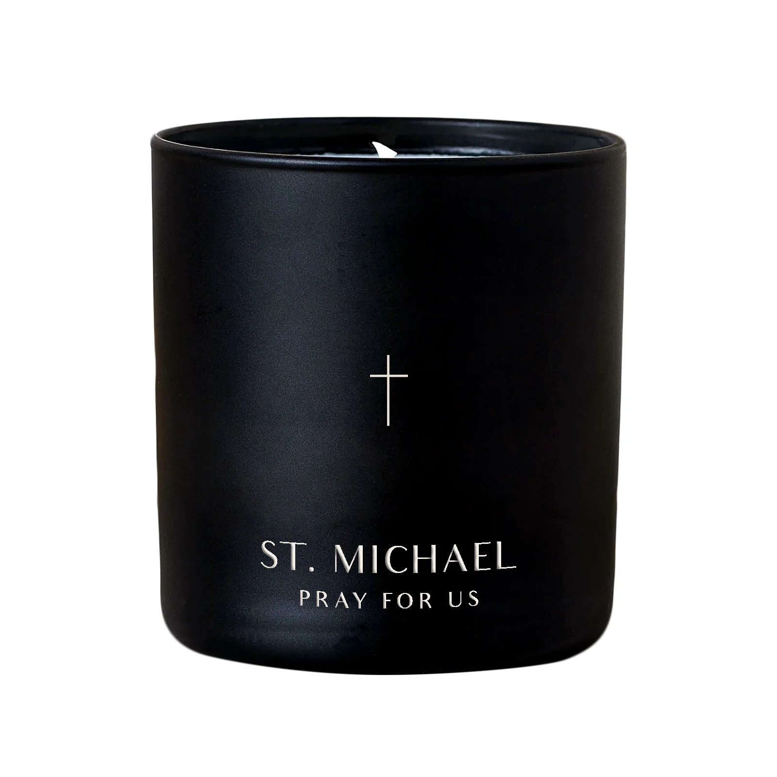 Art Deco Typography Style St. Michael Candle - Image 2