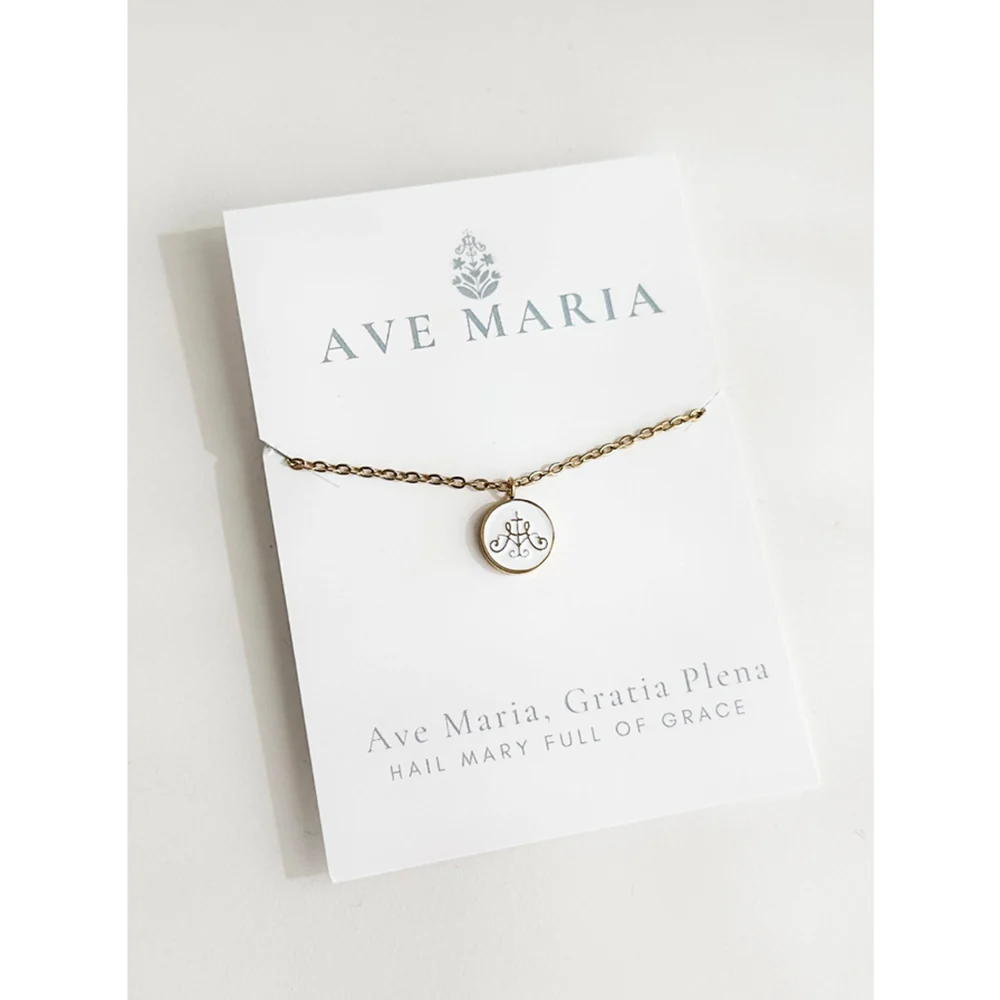 Ave Maria Necklace