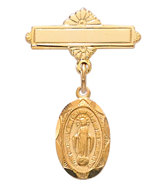 Baby Pin - Miraculous Medal