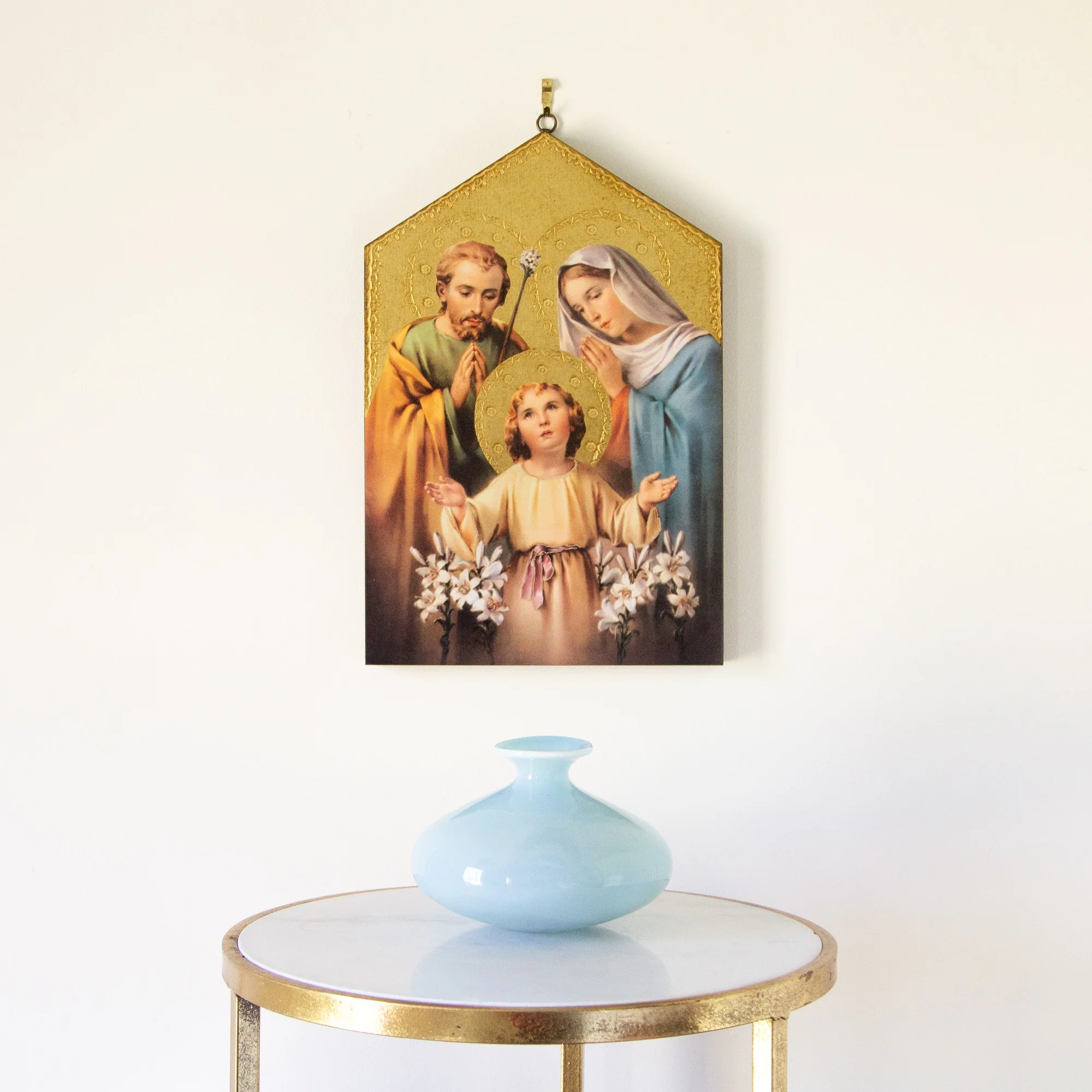 Bellazzi's Holy Family Italian Plaque