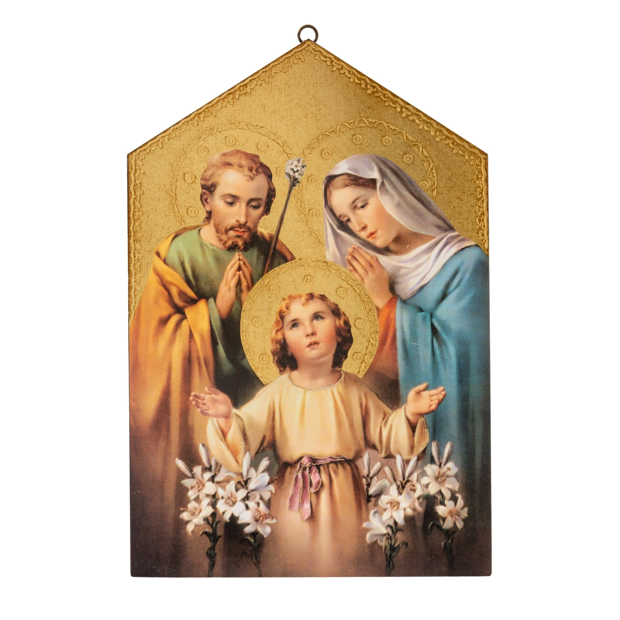 Bellazzi's Holy Family Italian Plaque - Image 2