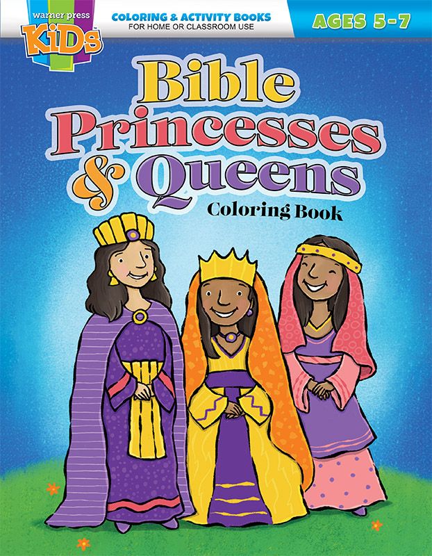Bible Princesses & Queens Coloring/Activity Book (Ages 5-7)