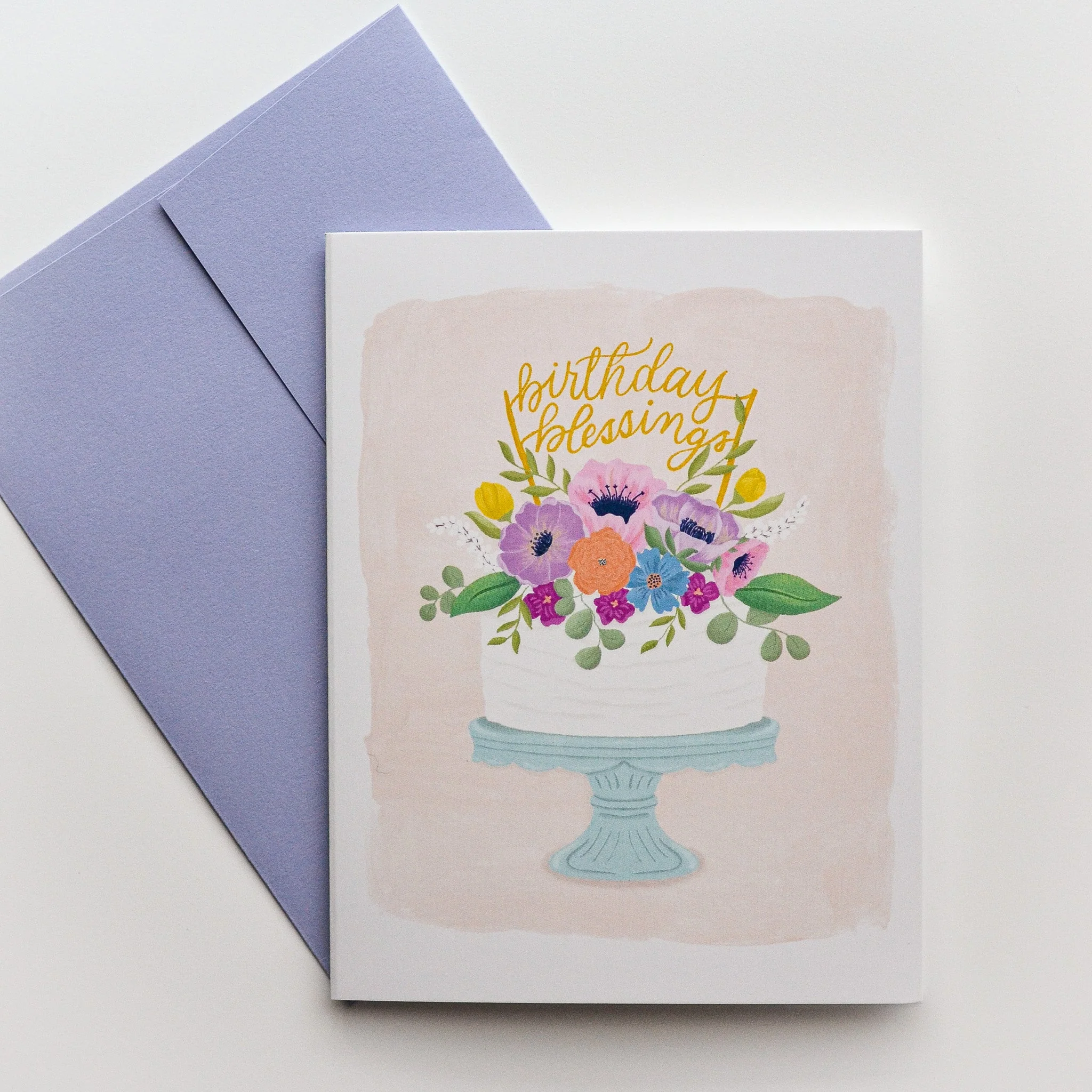 Birthday Cake Catholic Birthday Greeting Card - Image 2