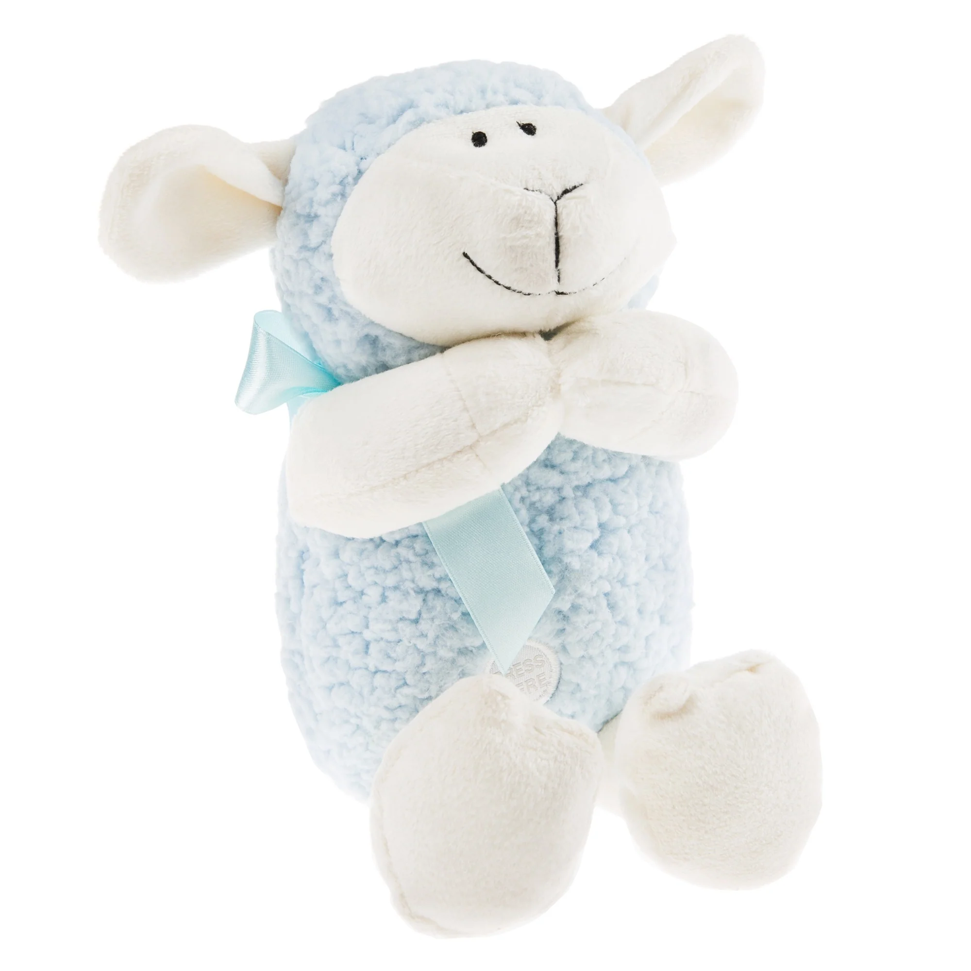 Blue Praying Lamb