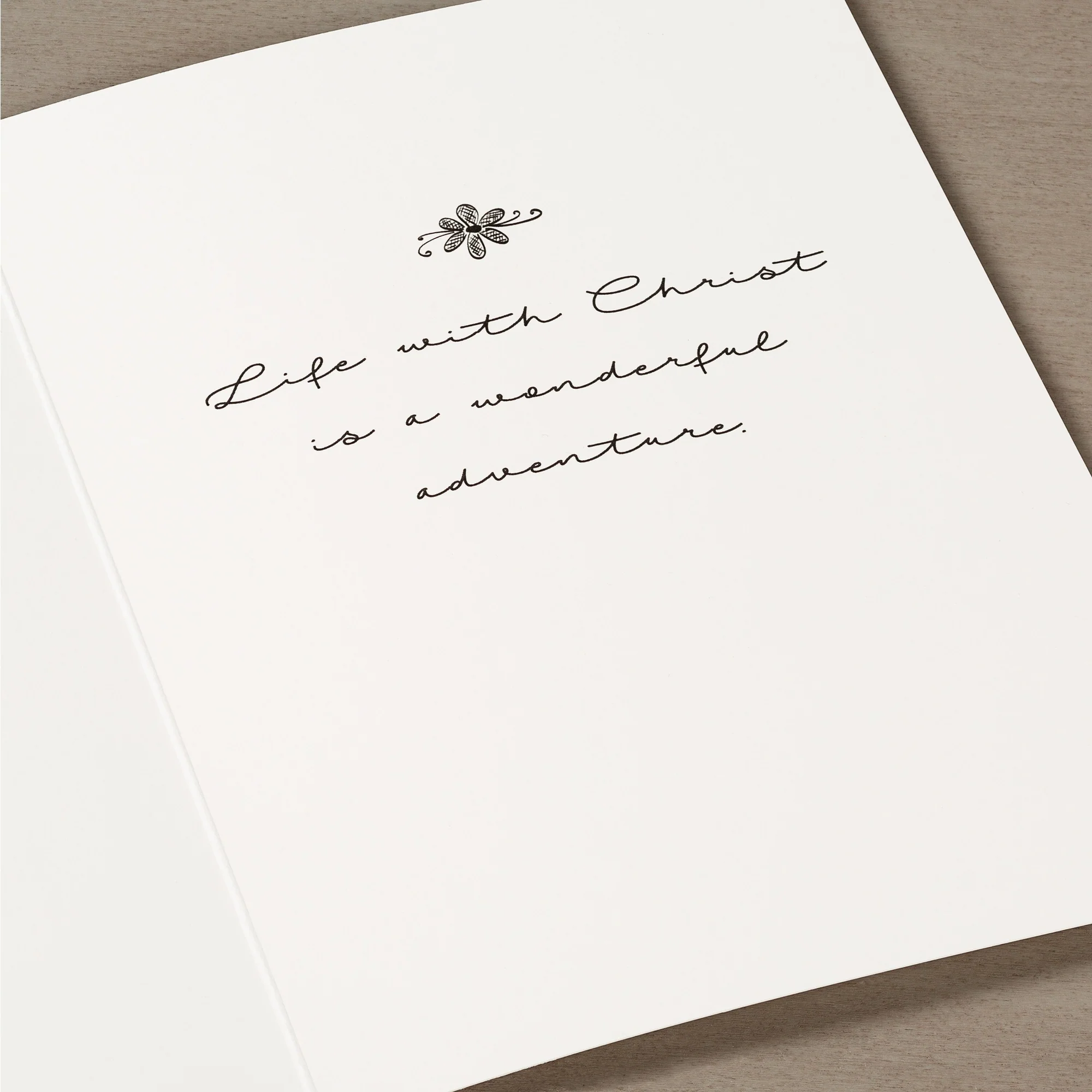 Boho Floral Confirmation Card w/ Envelope - Image 2