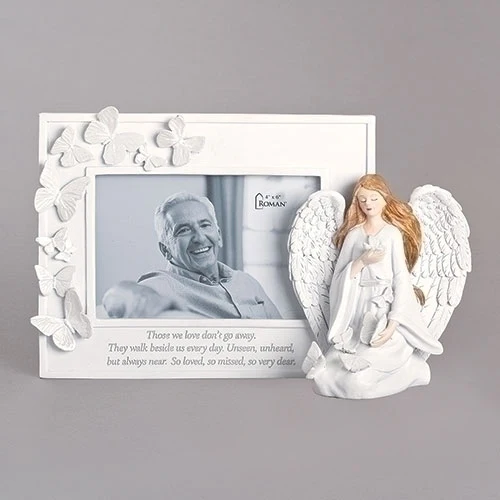 Butterfly Memorial Frame with Angel