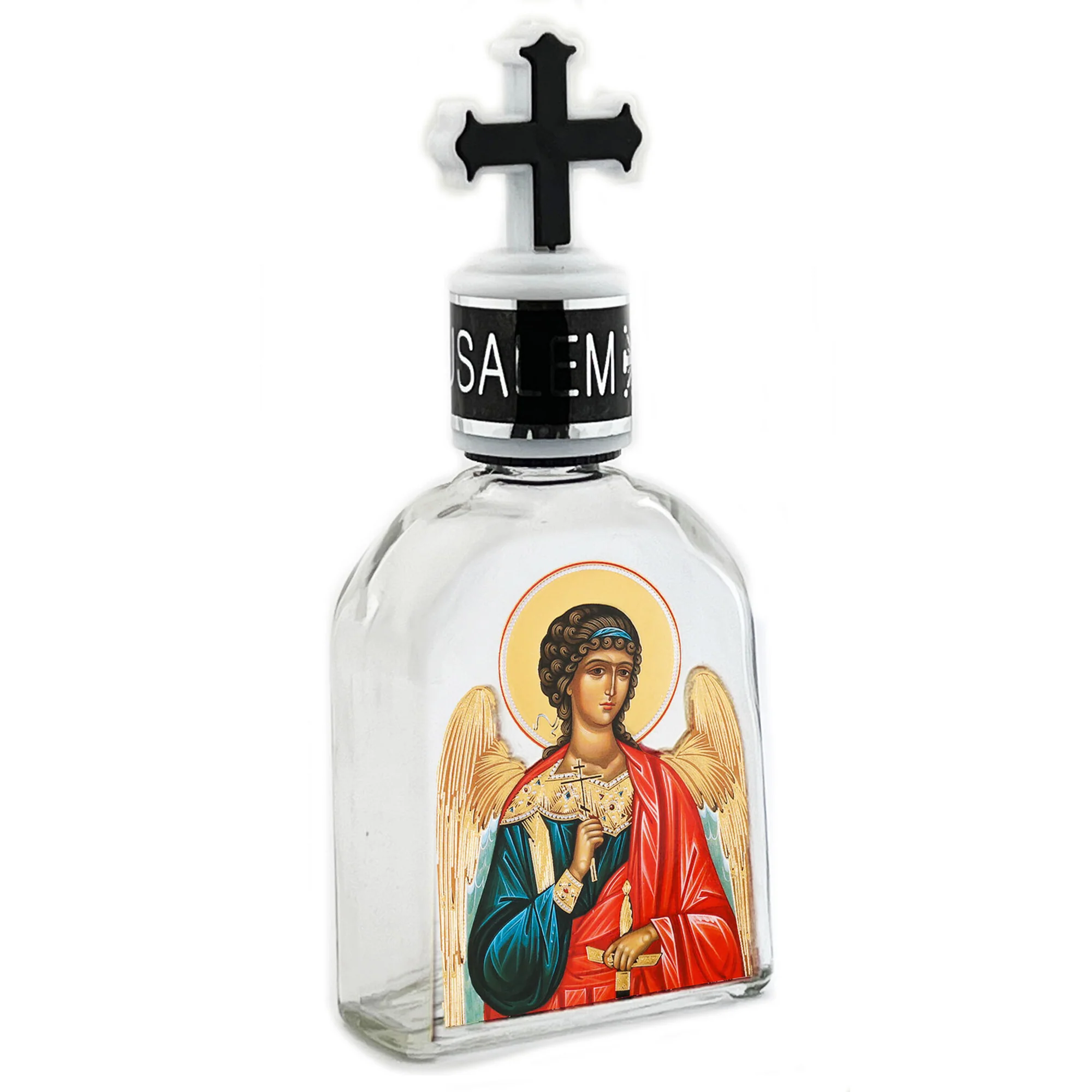 Byzantine Guardian Angel Holy Water Bottle - Image 2