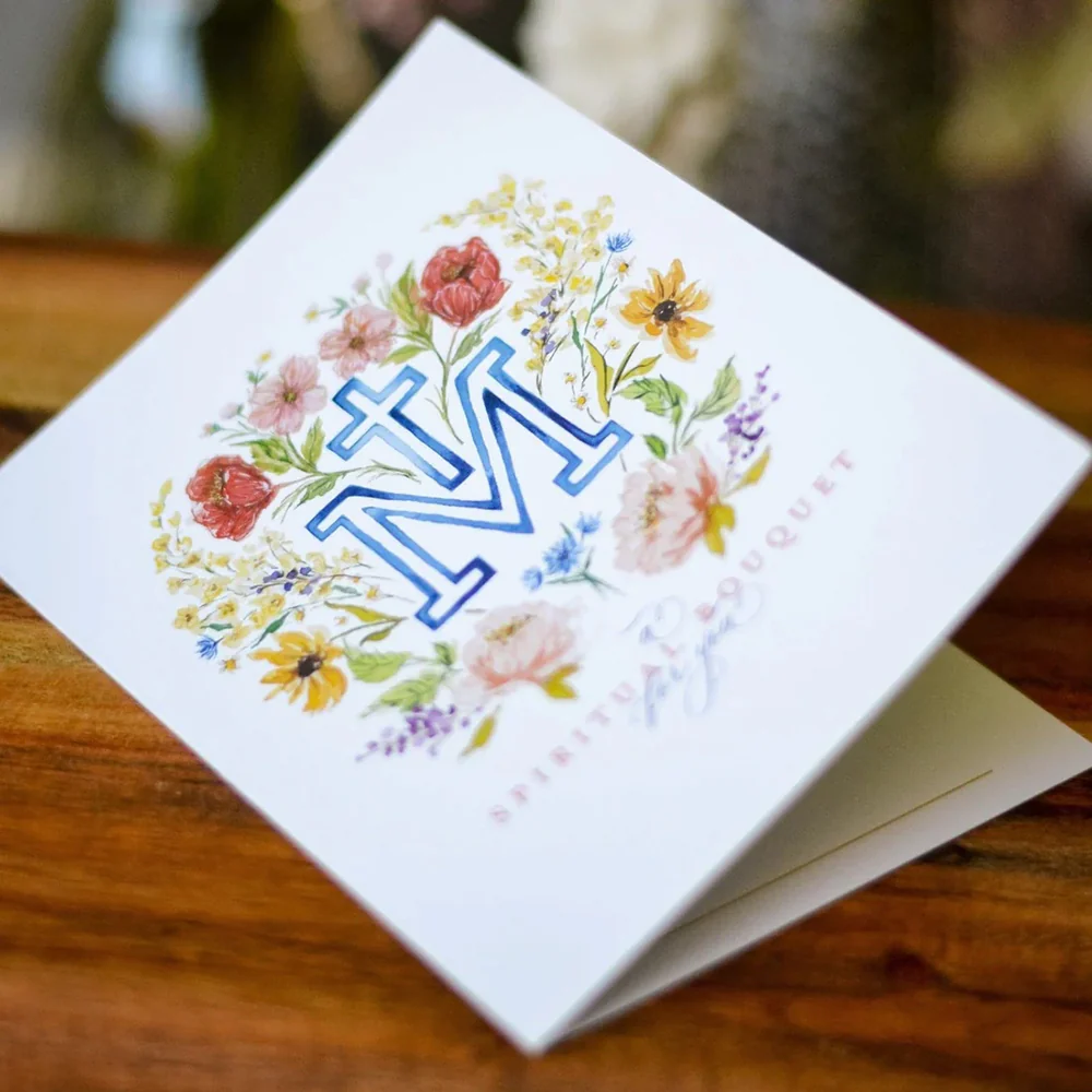 Catholic Spiritual Bouquet Greeting Card - Image 7