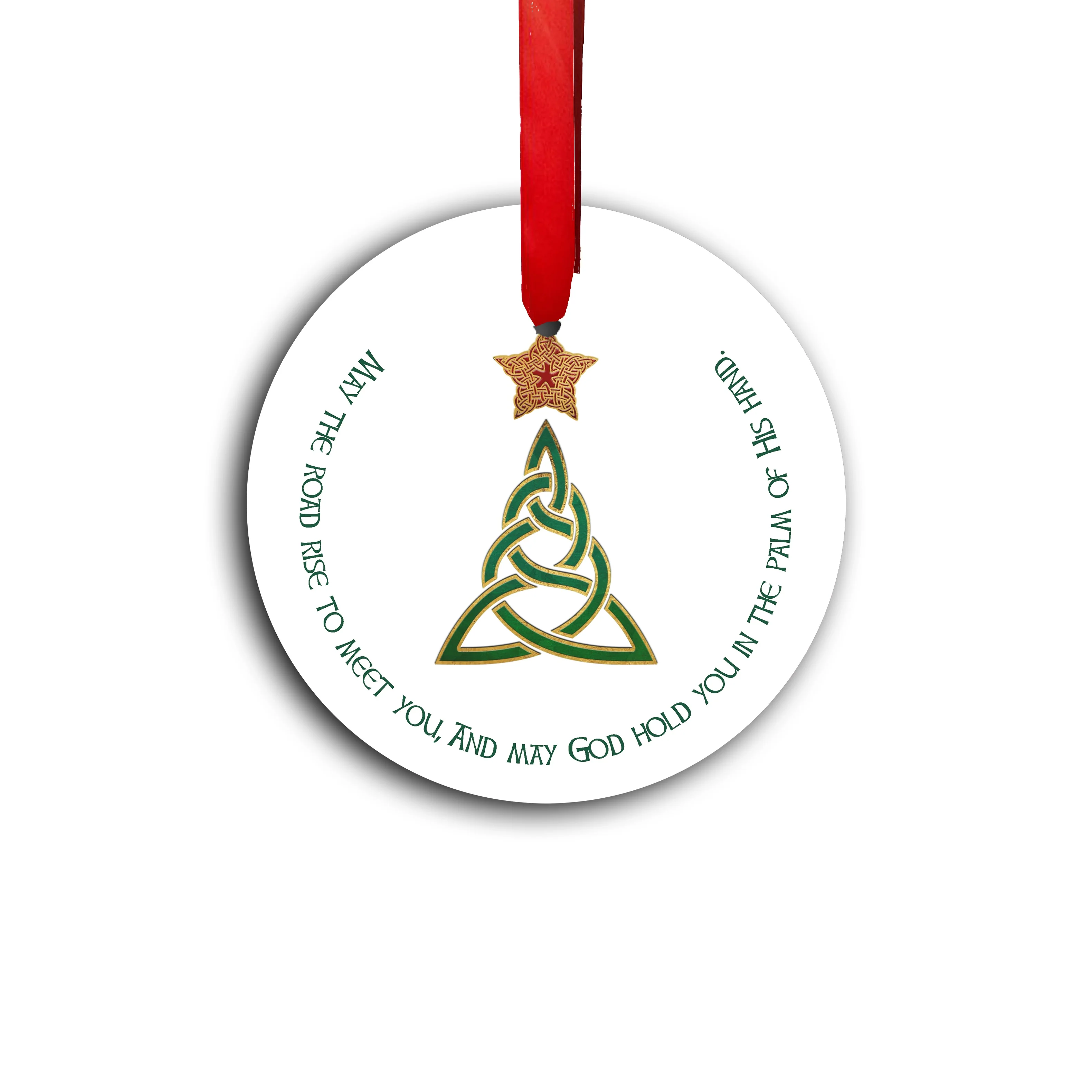 Celtic Irish Blessing Ornament - Image 2