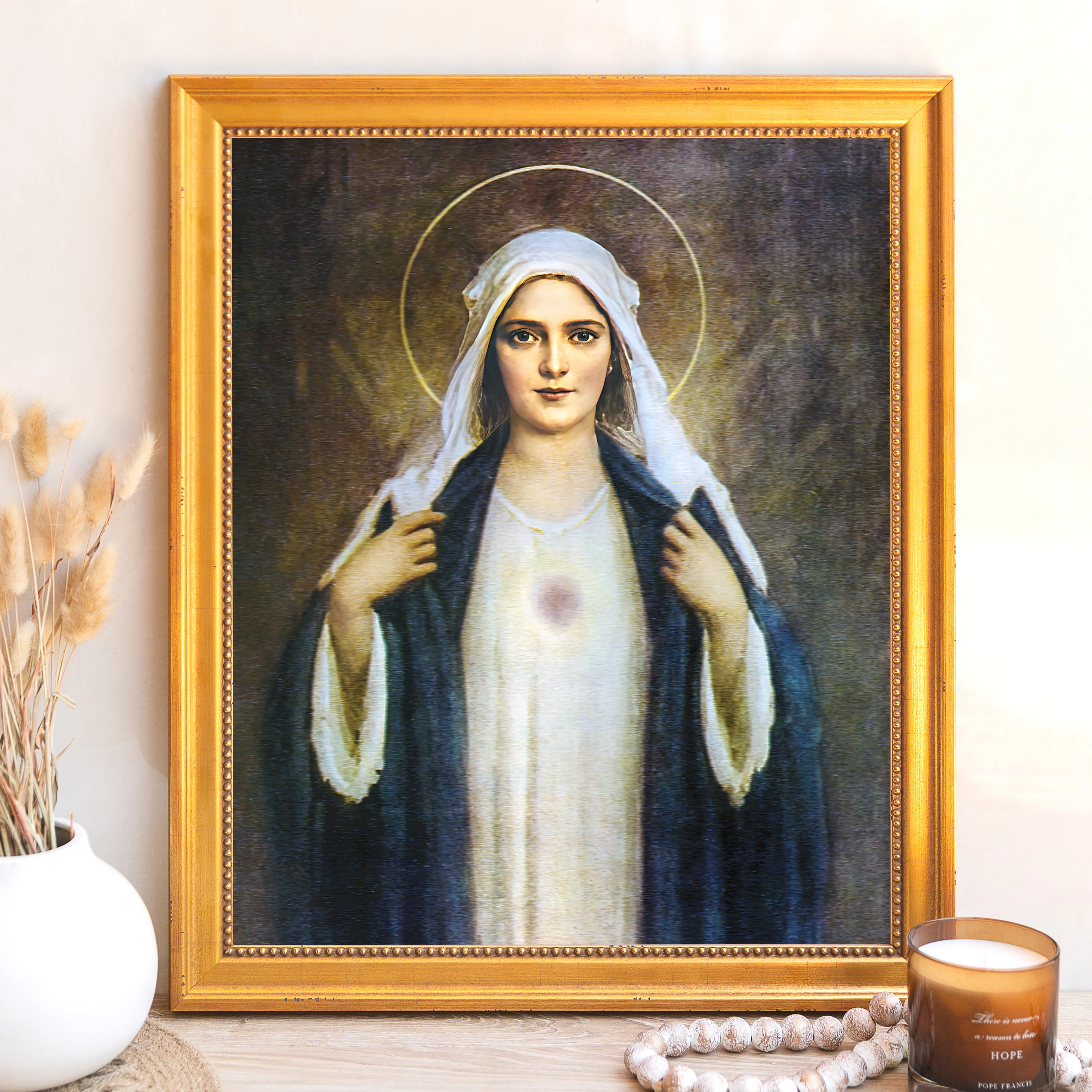 Chambers Immaculate Heart Framed Canvas - Sacred Signature Collection - Image 10