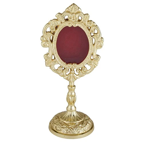 Chartres Handcrafted Solid Brass Reliquary