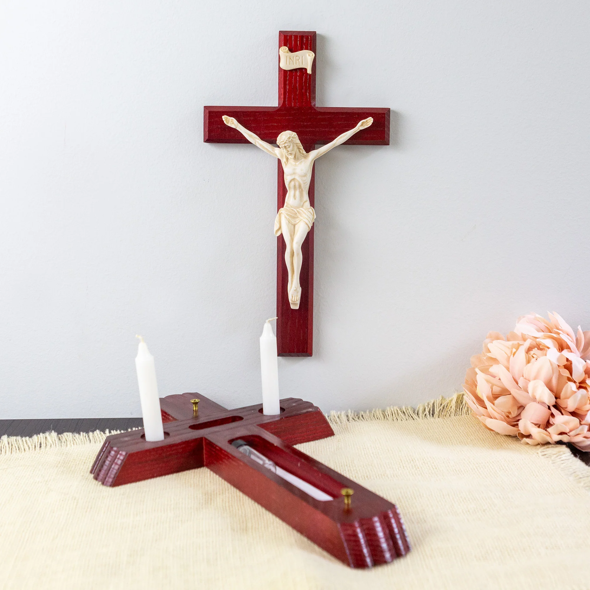 Cherry and Ivory Sick Call Set - 12"