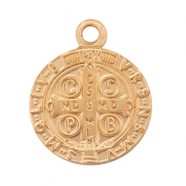 Children's Gold/Sterling St. Benedict Jubilee Medal - Image 4