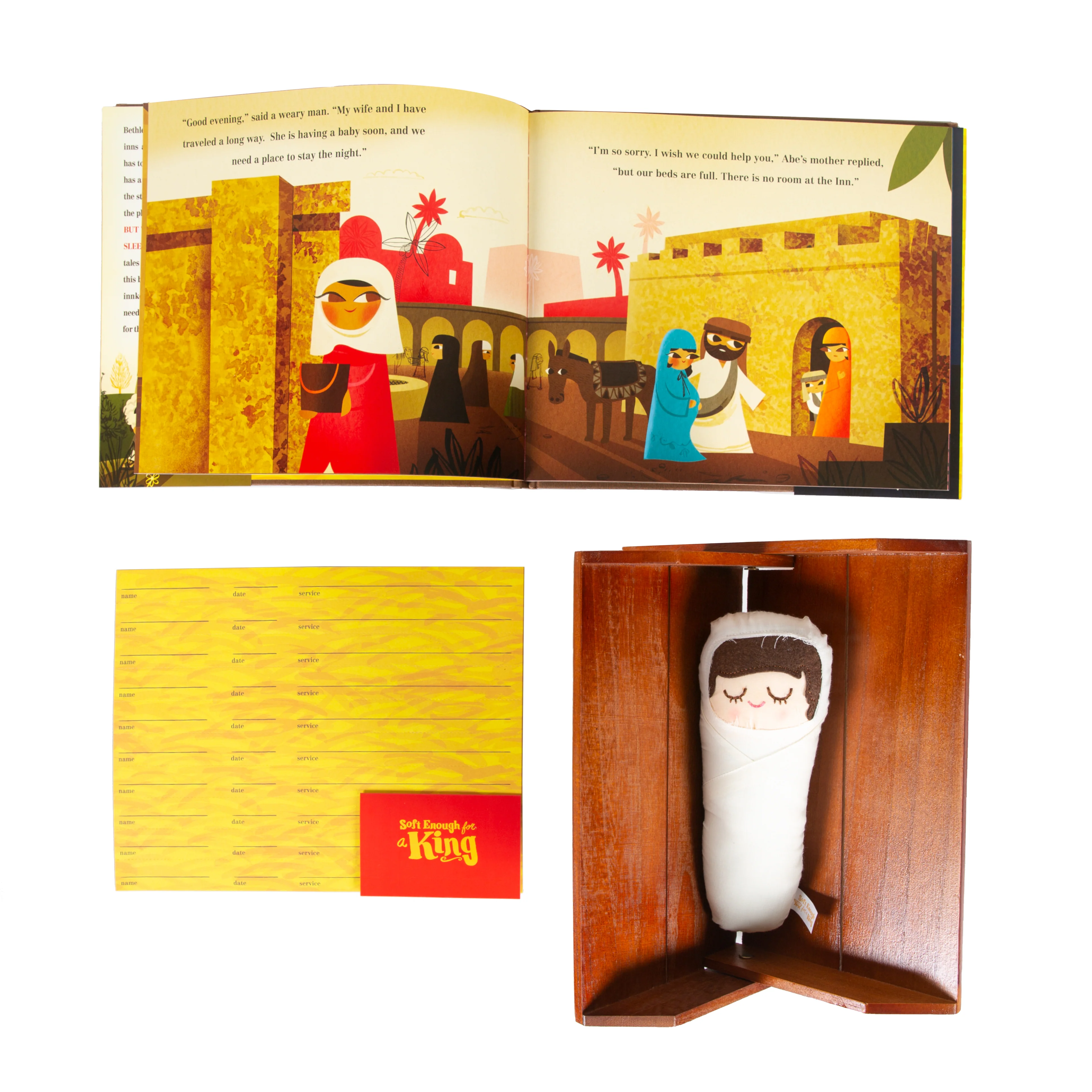 Children's Soft Enough for a King Christmas Set - Image 5