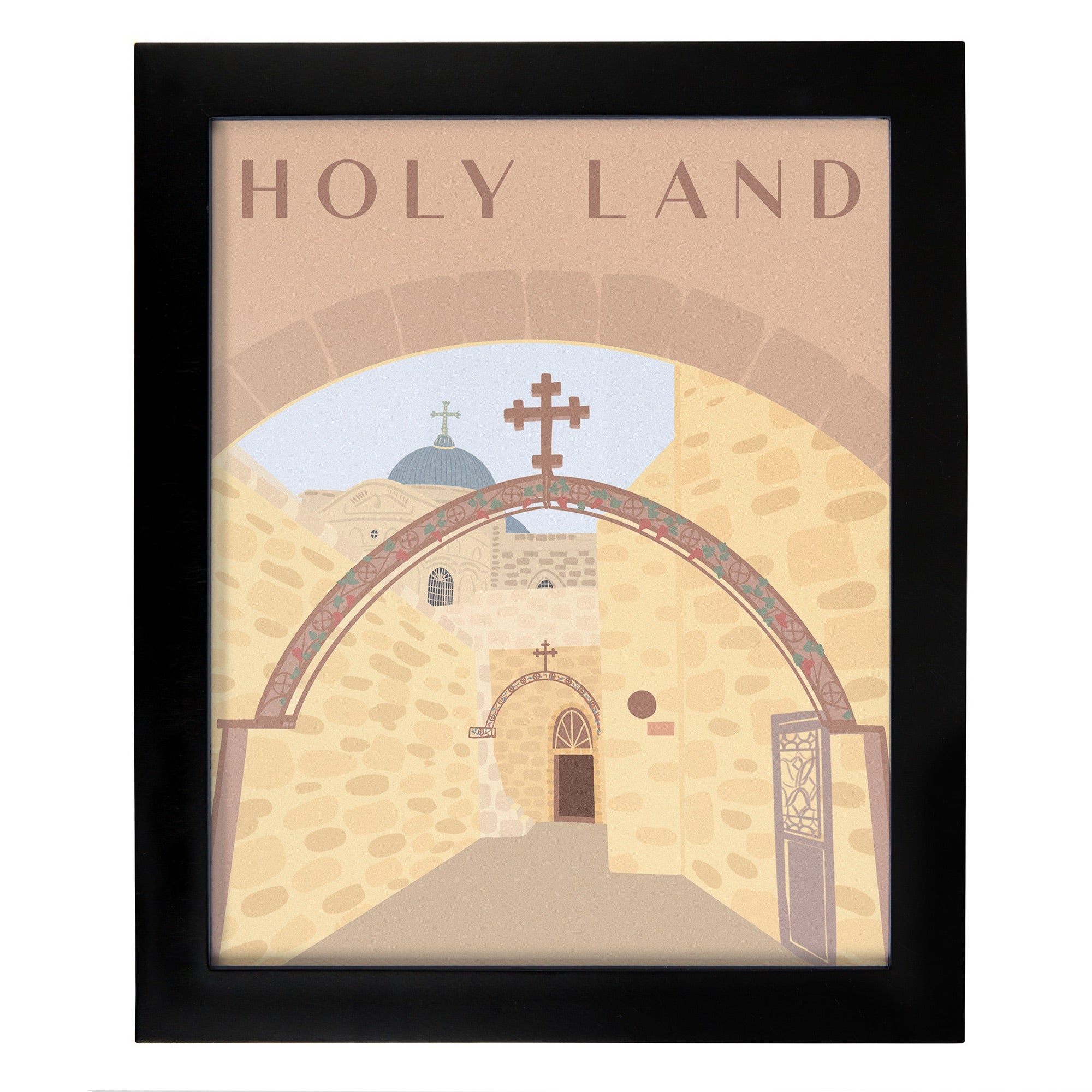 Church of the Holy Sepulchre Framed Travel Print