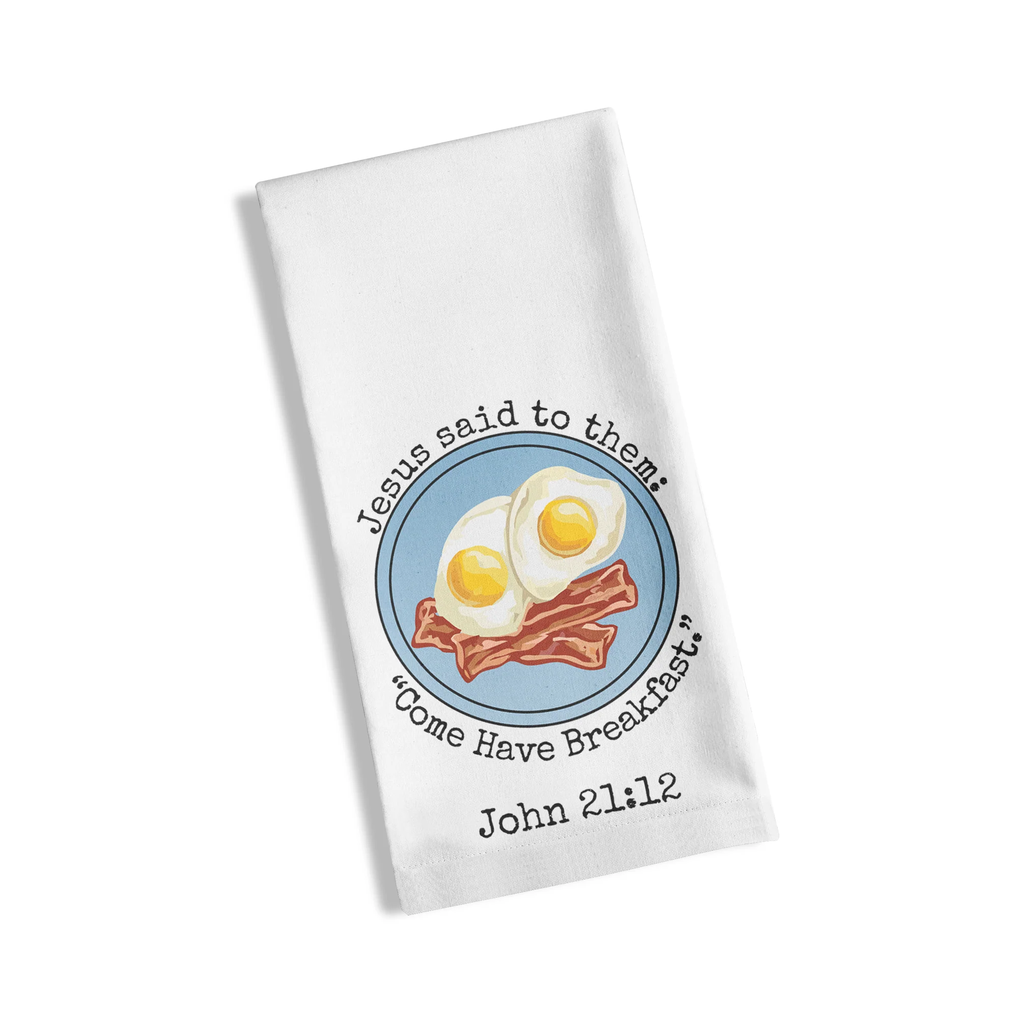 Come Have Breakfast Dish Towel - Image 2