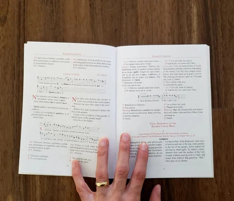 Compline - Latin-English Text - Image 2