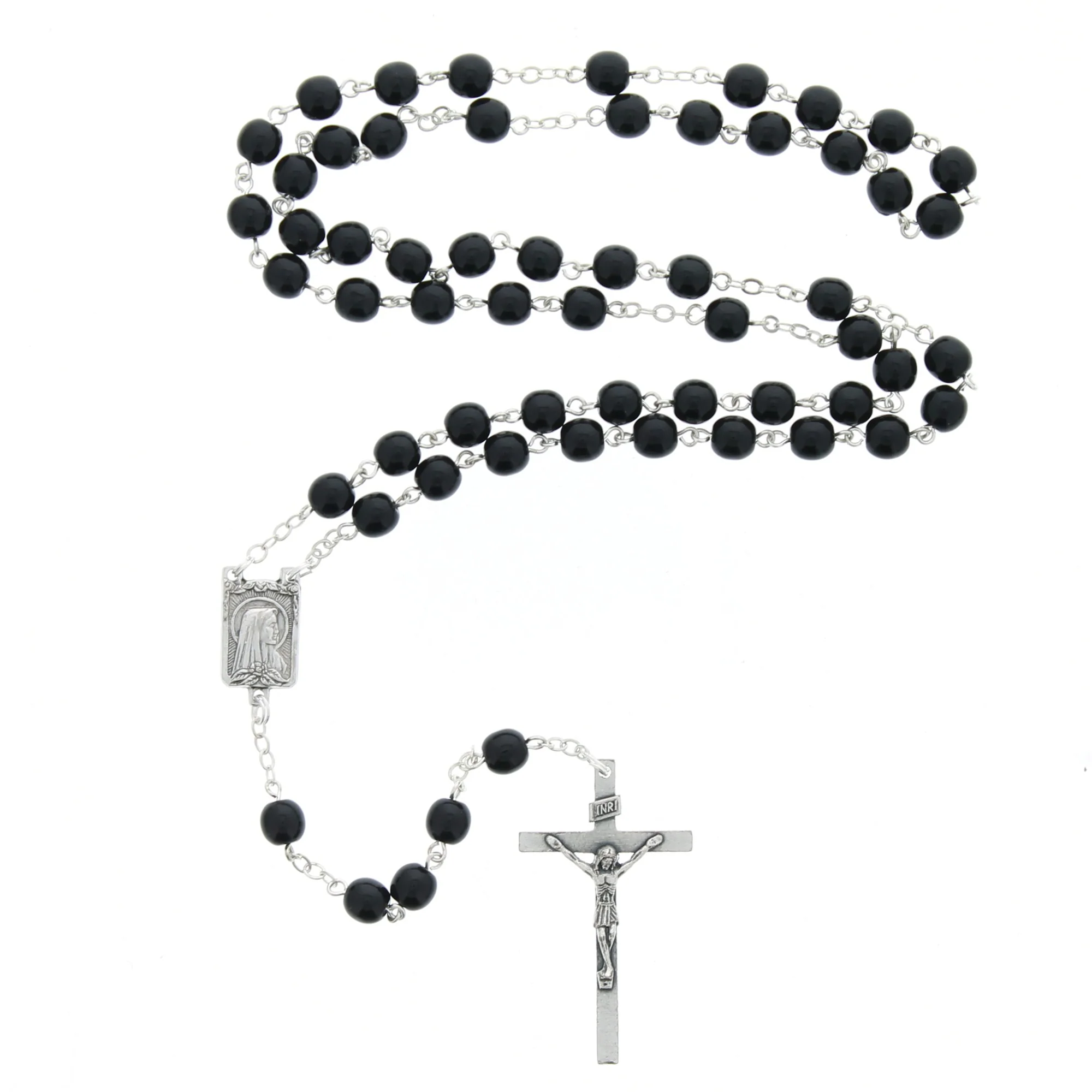 Confirmation Rosary Box Set - Black Rosary - Image 2