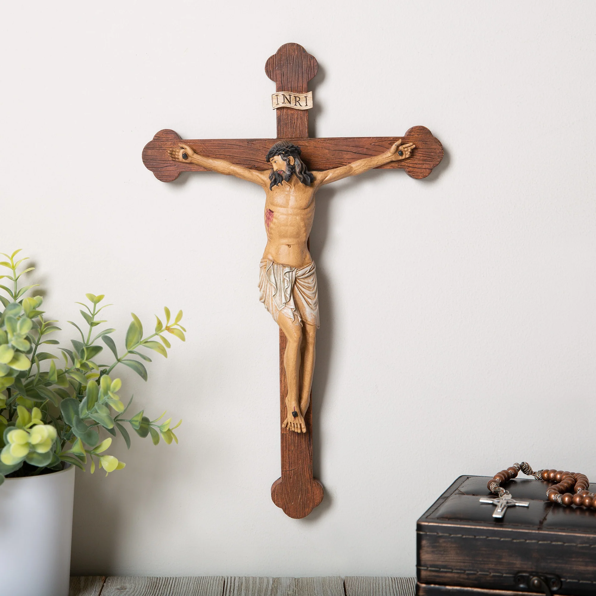 Crucifix of St. Peter - 13.25"