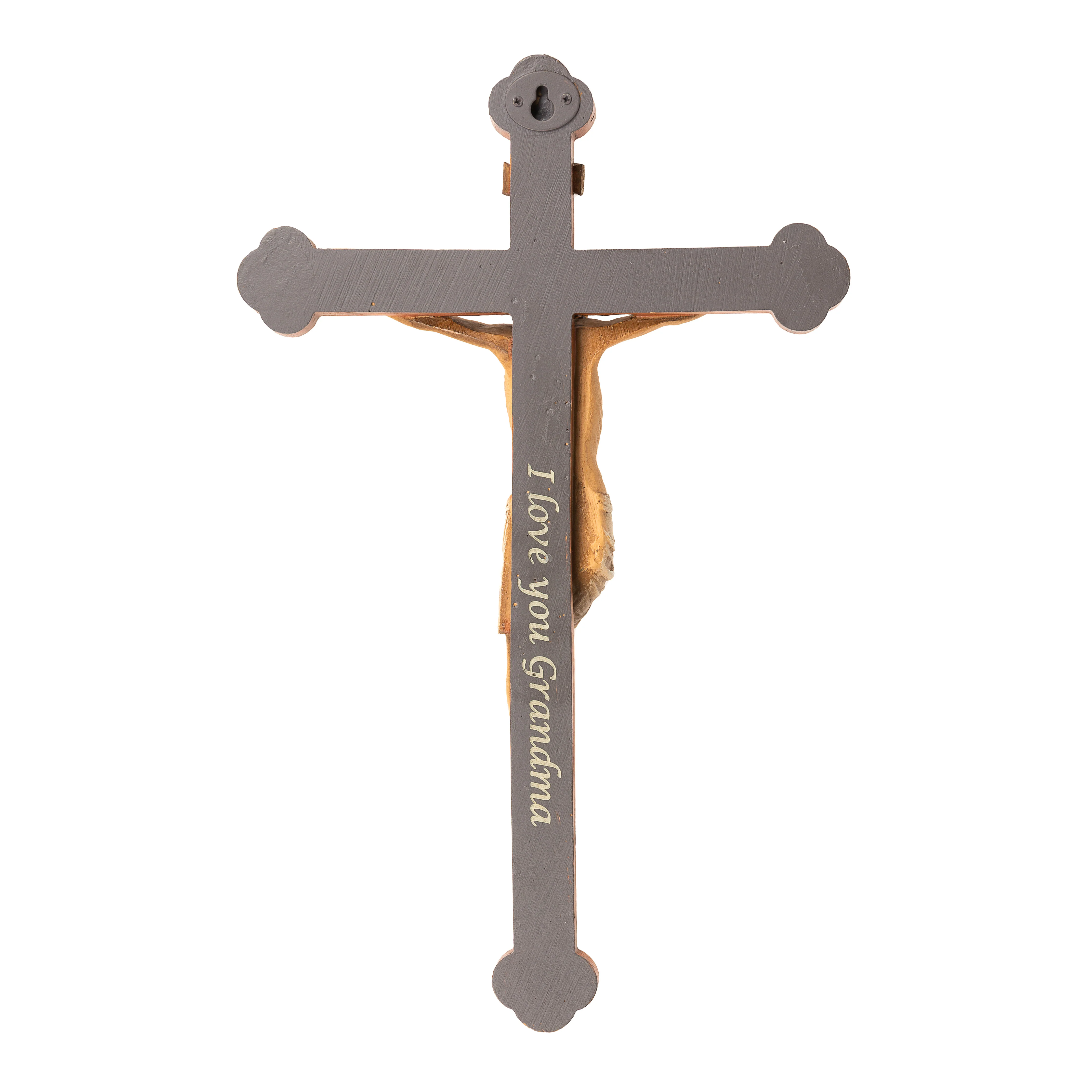 Crucifix of St. Peter - 13.25" - Image 3
