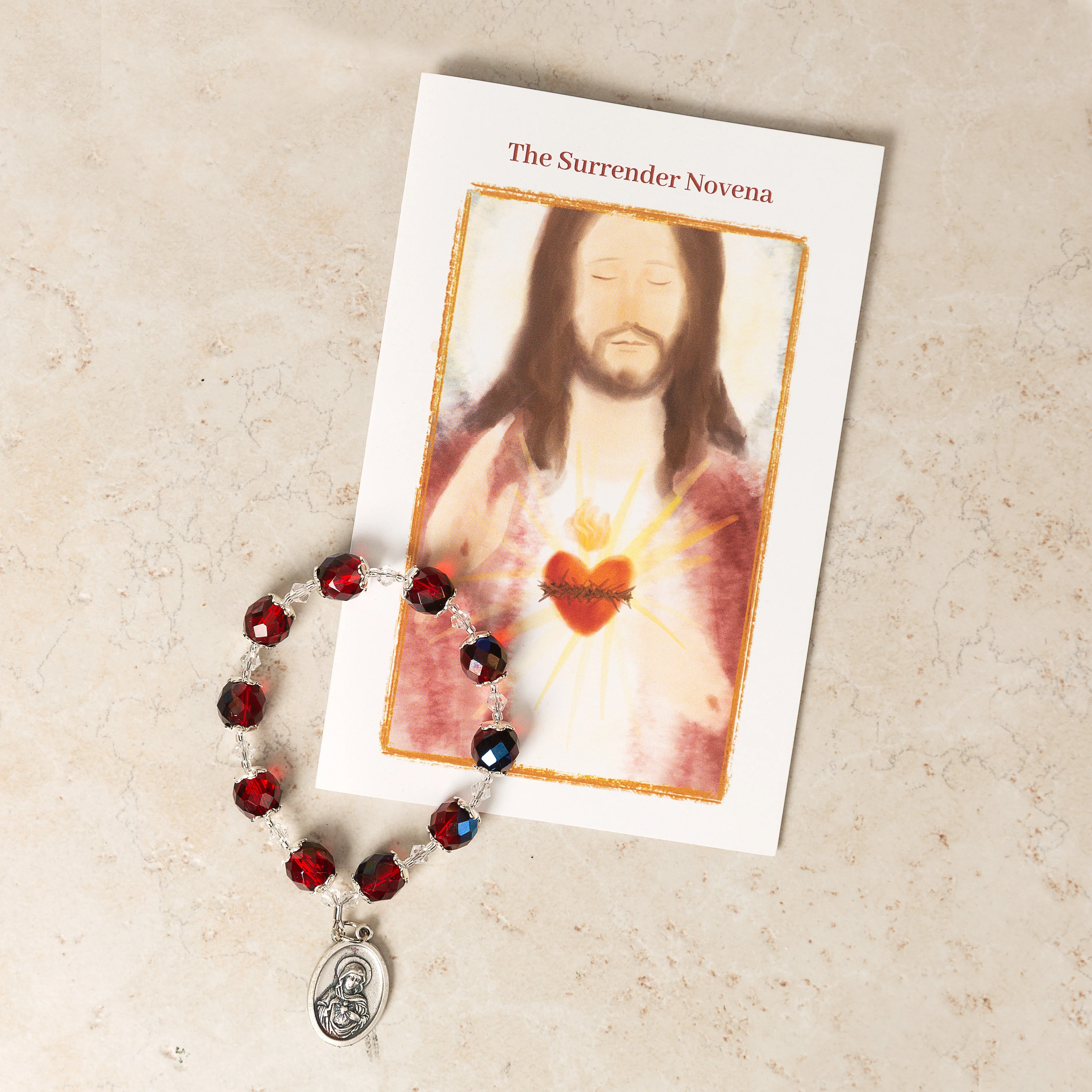Czech Crystal Surrender Novena Chaplet - Image 2