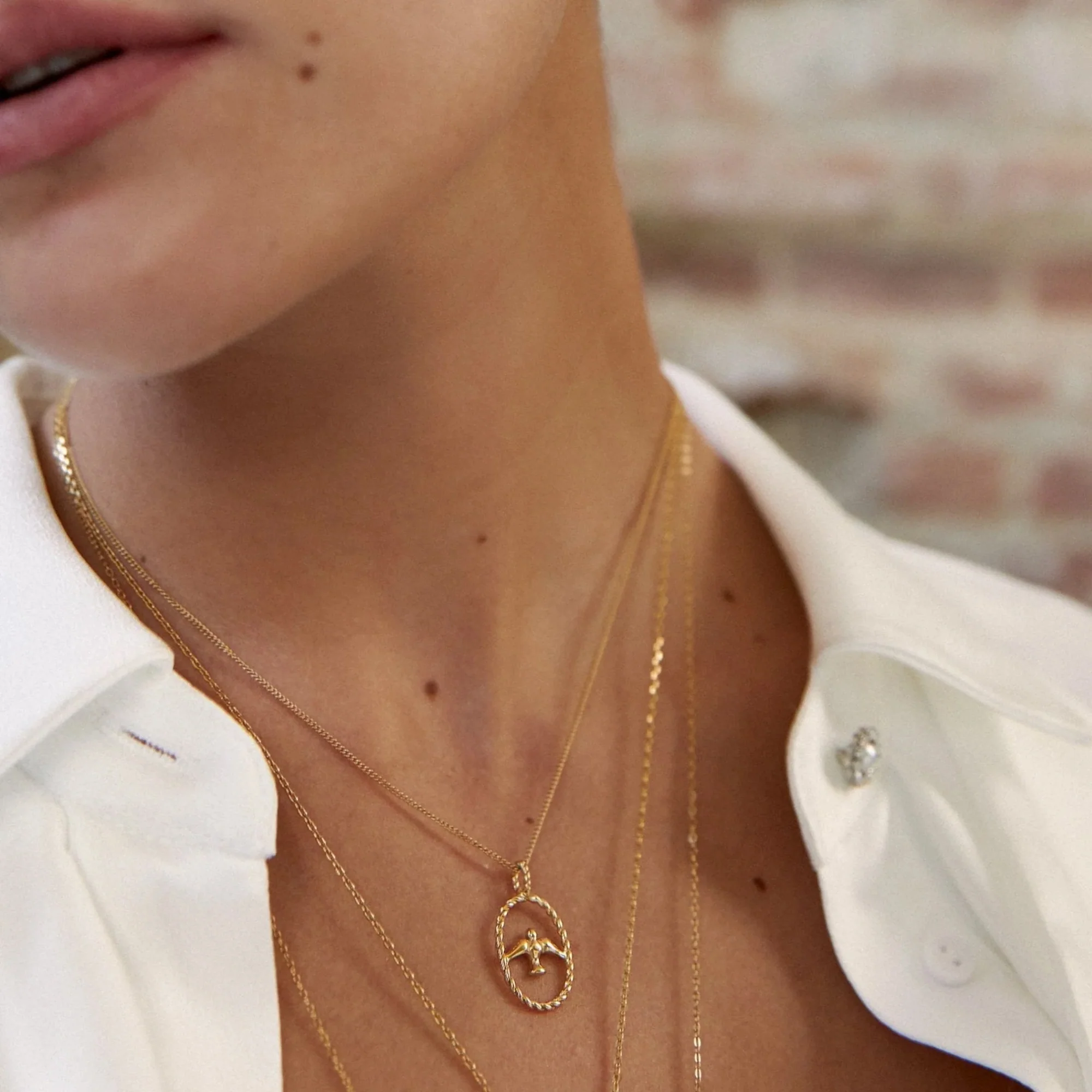Delicate Holy Spirit Cutout Necklace - Image 2