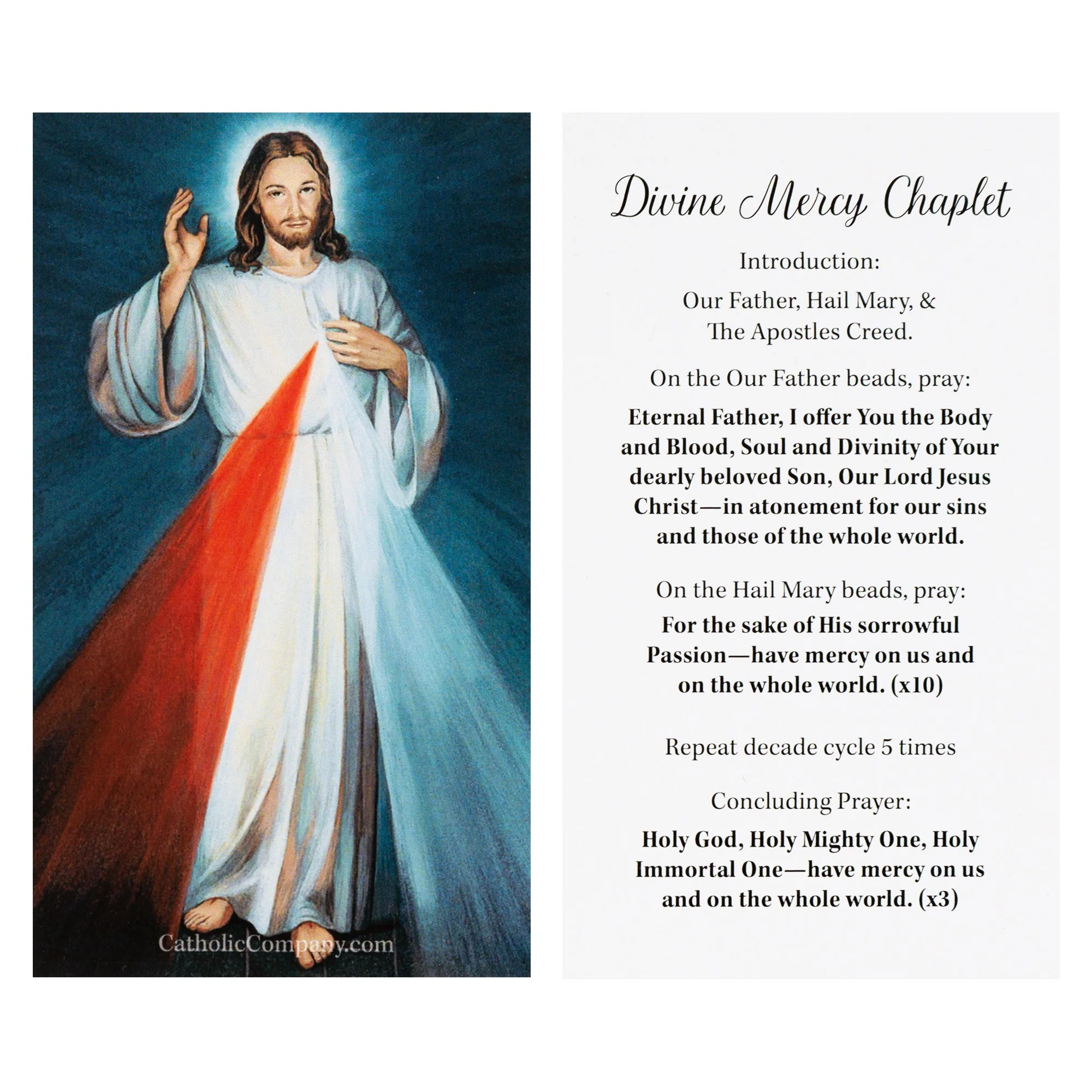 Divine Mercy Chaplet Rosary - Image 3