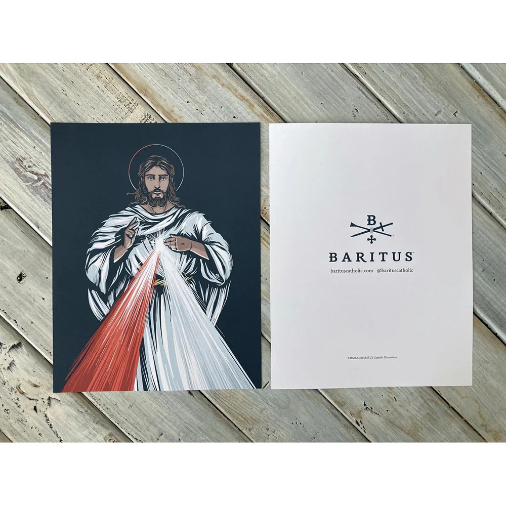 Divine Mercy Print - 8.5" x 11"