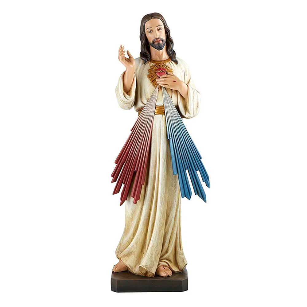 Divine Mercy Sacred Heart Statue - 24"