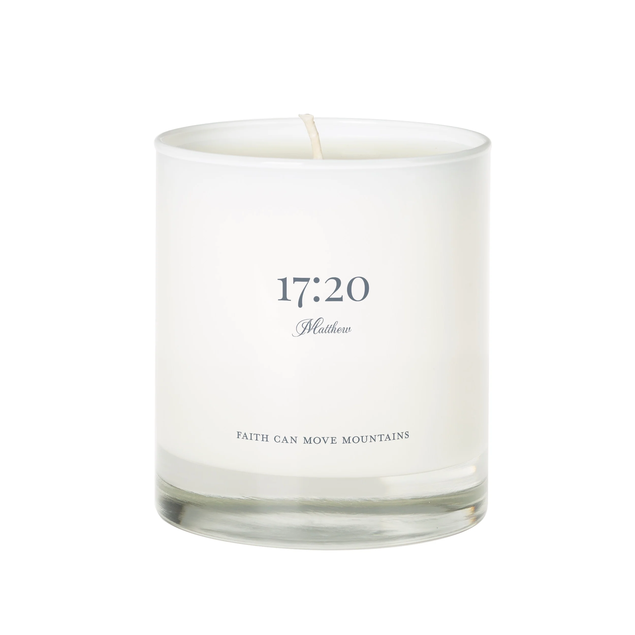 Faith Can Move Mountains Scripture Scented Candle - Image 3