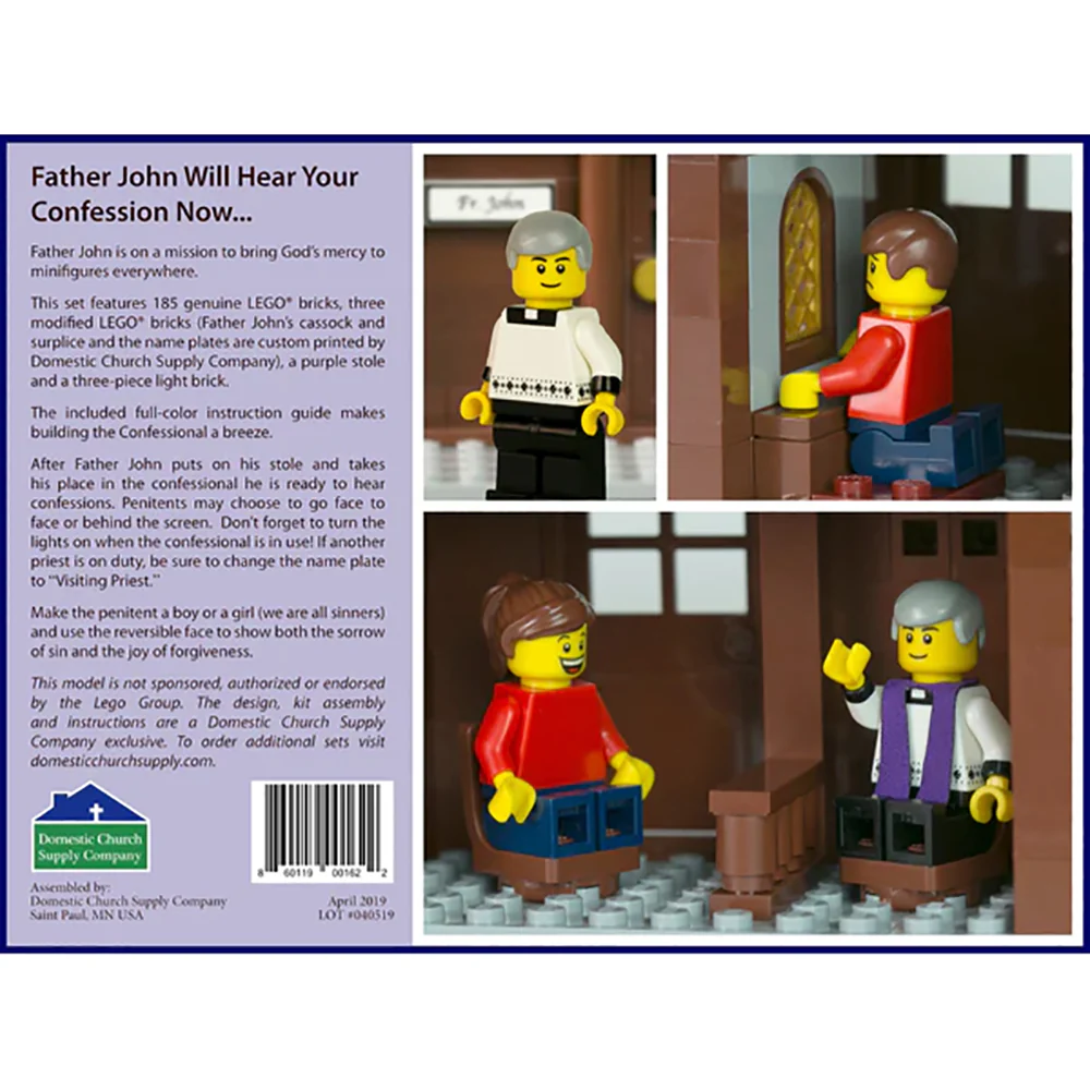 Father John Hears Confessions Lego Set - Image 3