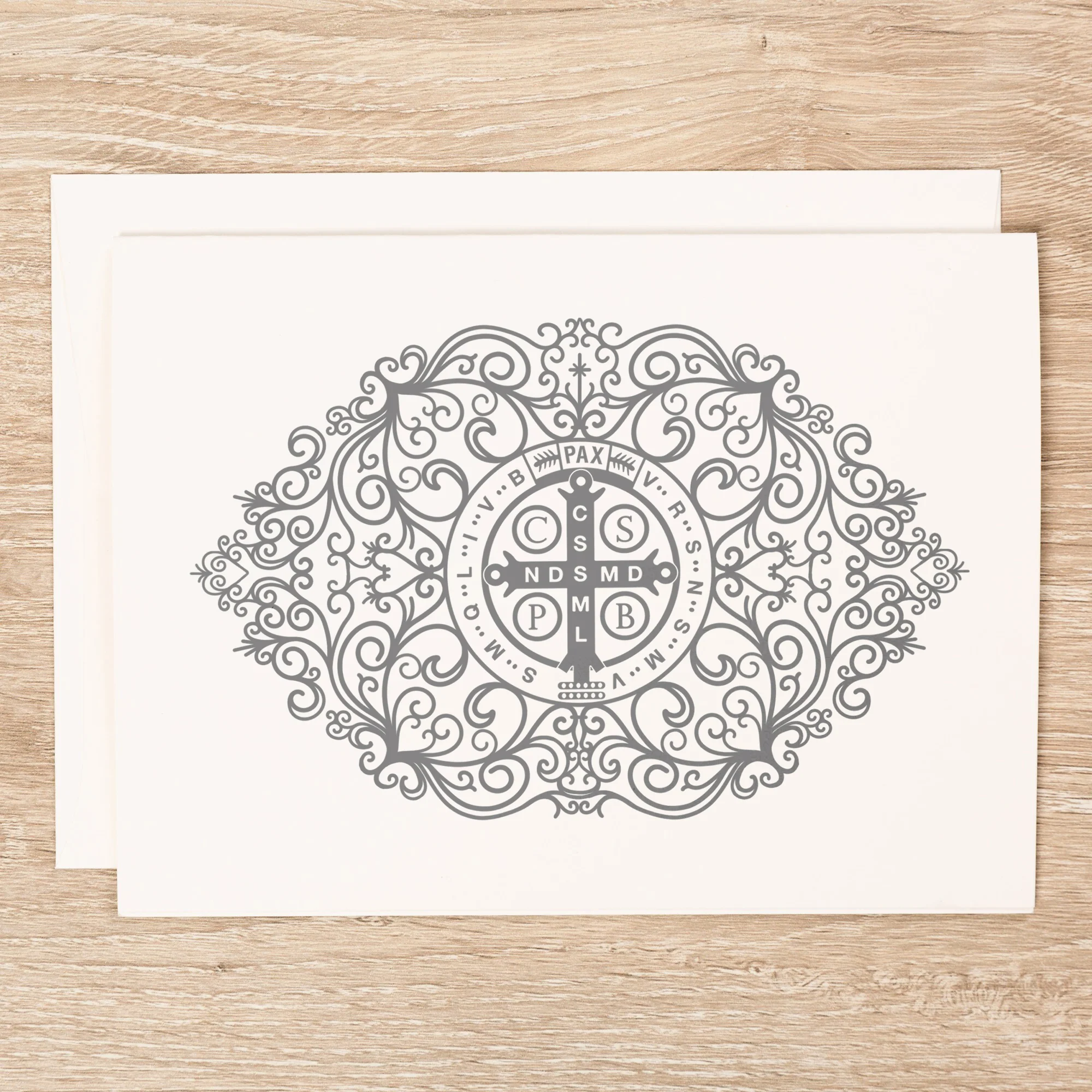 Filigree Collection Catholic Note Cards - Set of 12 - Image 6