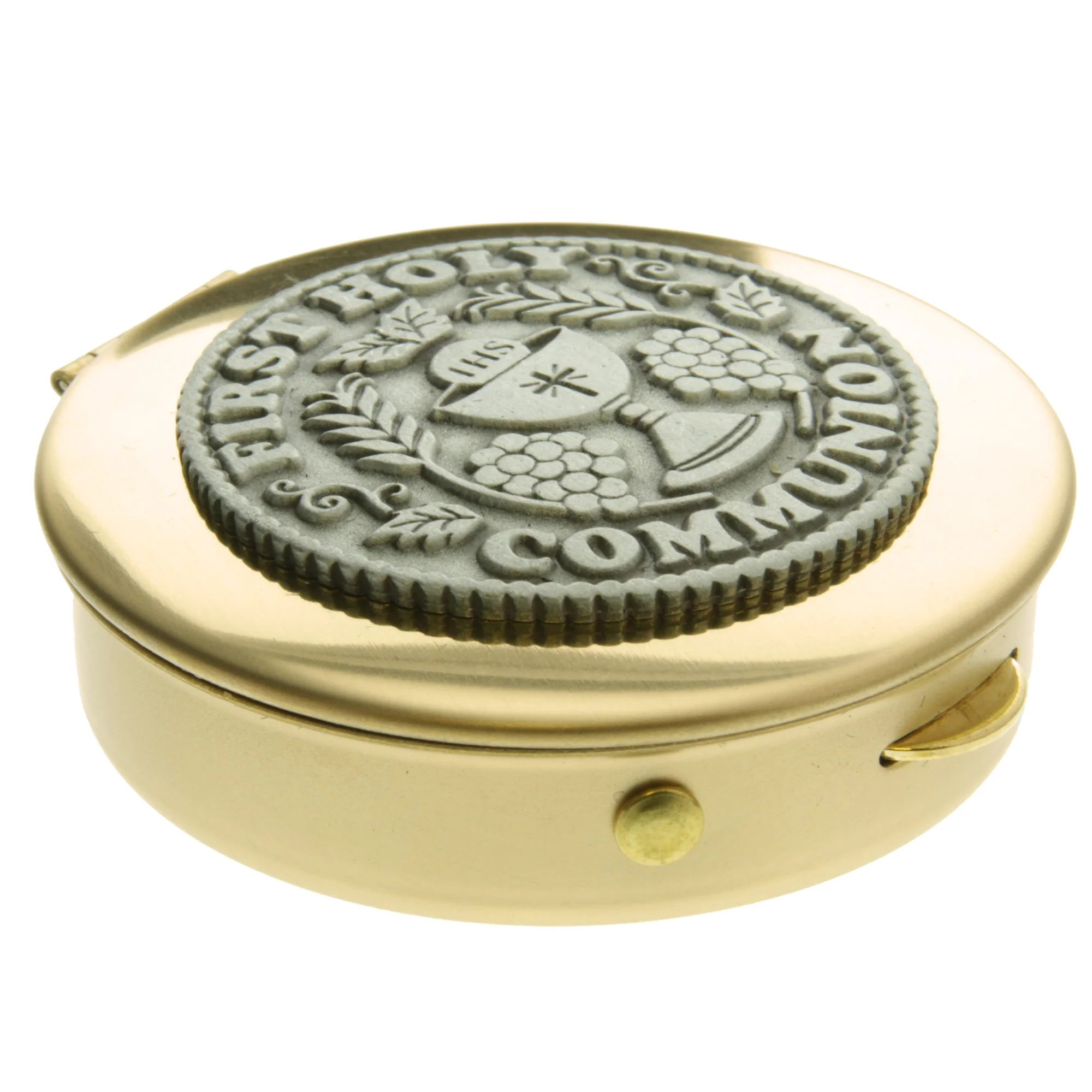 First Communion Black Rosary with Keepsake Box - Image 3