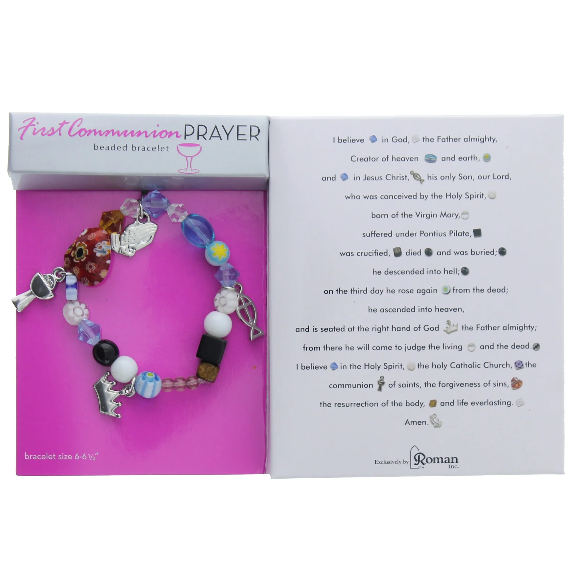 First Communion Story Bracelet