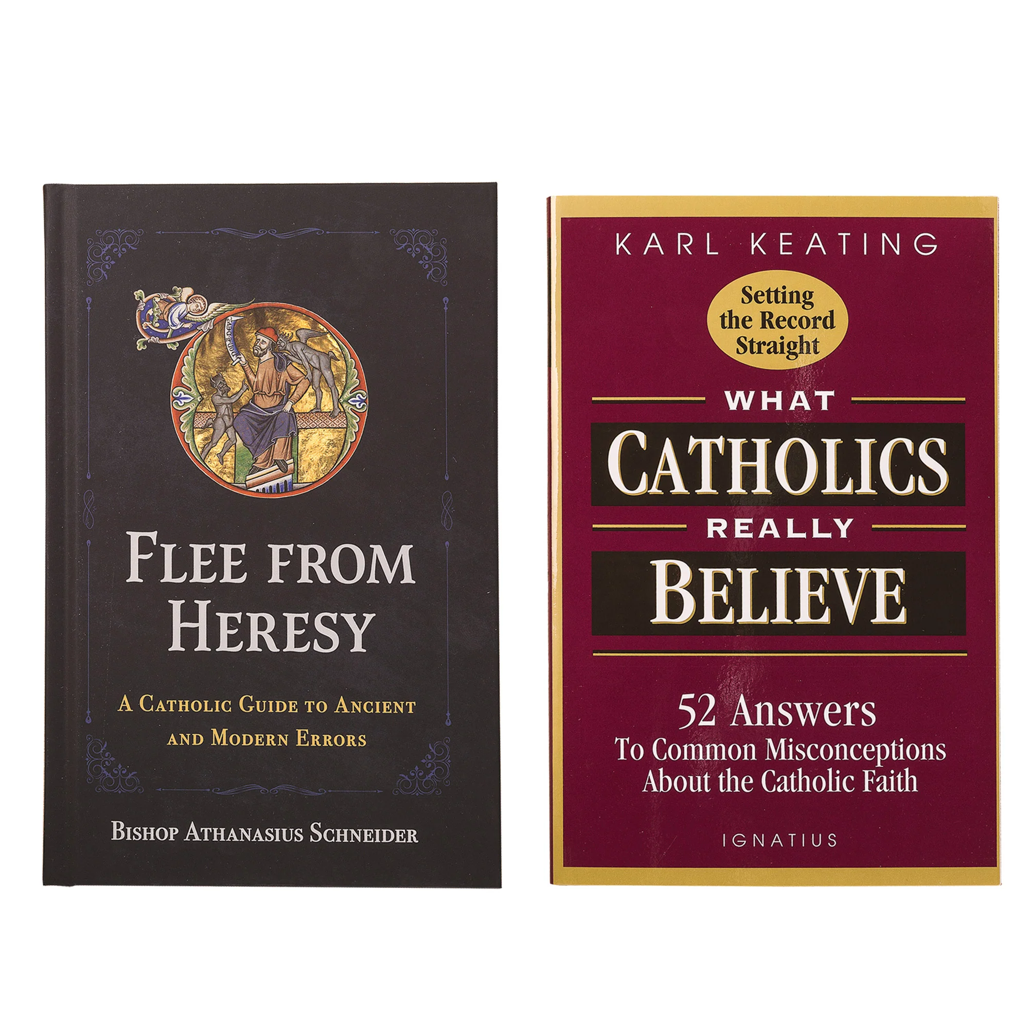Flee from Heresy: A Catholic Guide to Ancient and Modern Errors & What Catholics Really Believe (2 Book Set) - Image 2