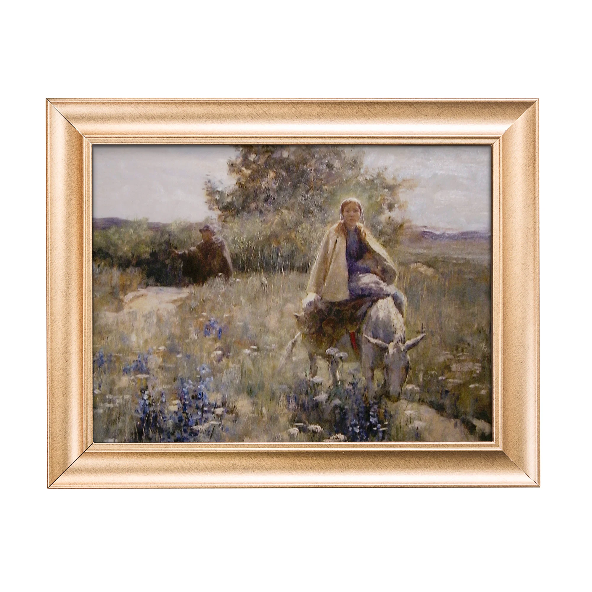 Flight into Egypt Gold Framed Art Print - Image 4