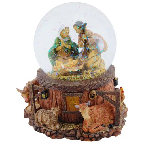 Fontanini Musical Snowglobe - Image 2