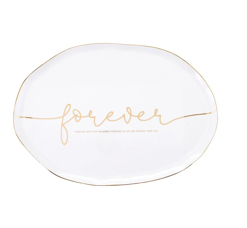 Forever Ceramic Serving Platter