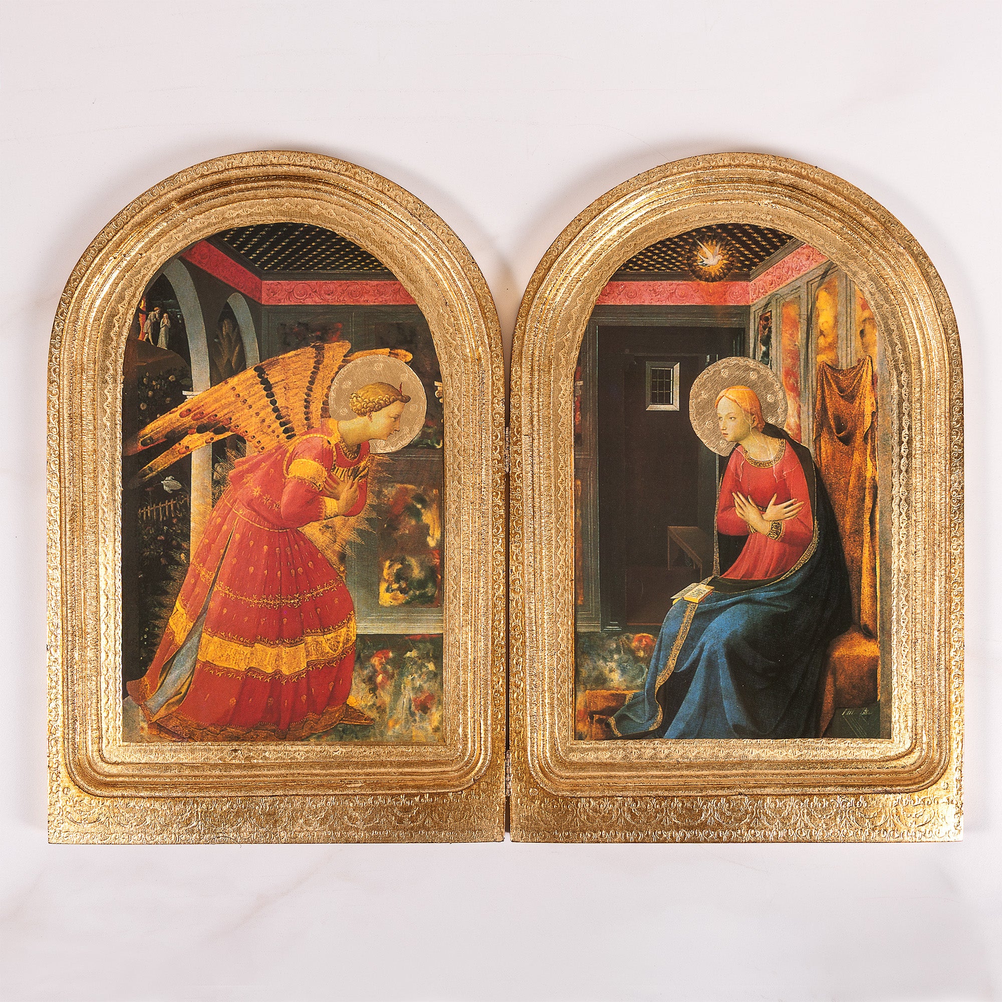 Fra Angelico Annunciation Diptych - 23.6" x 18" - Image 3