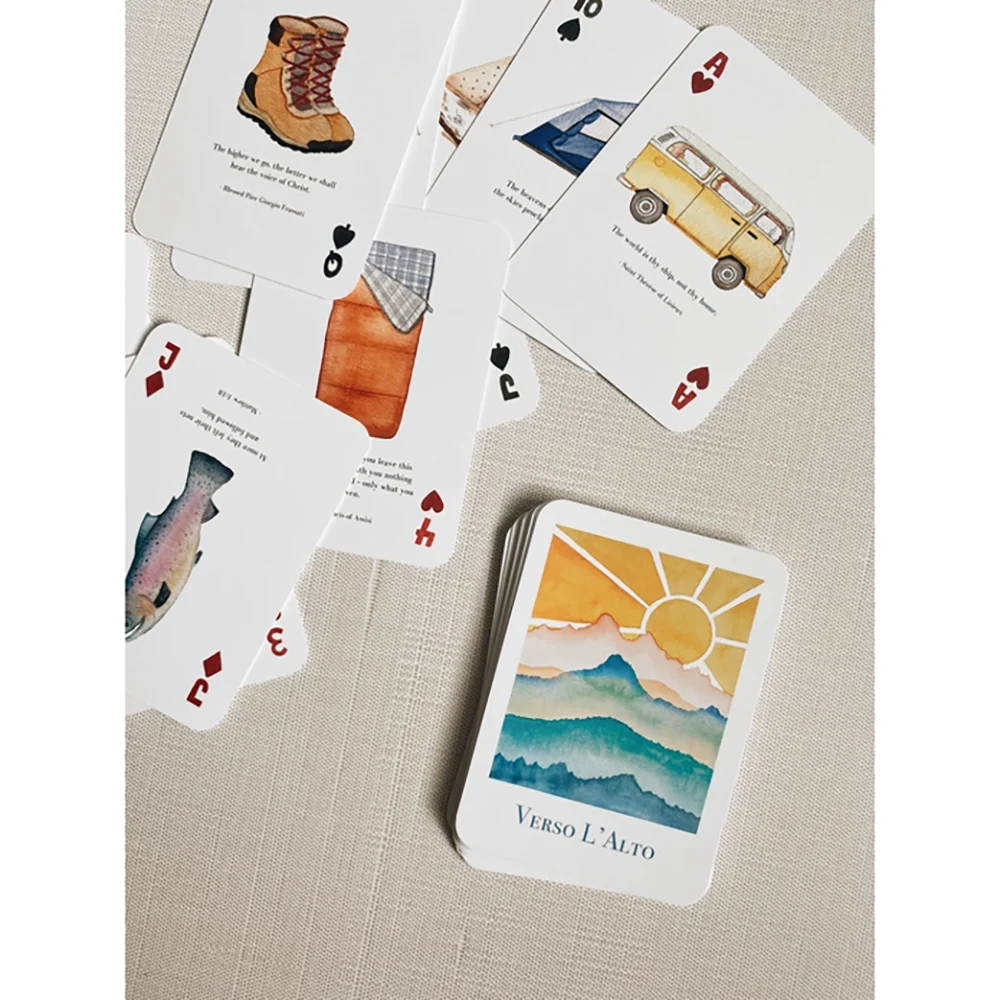 St. Pier Giorgio Frassati Camp Playing Cards
